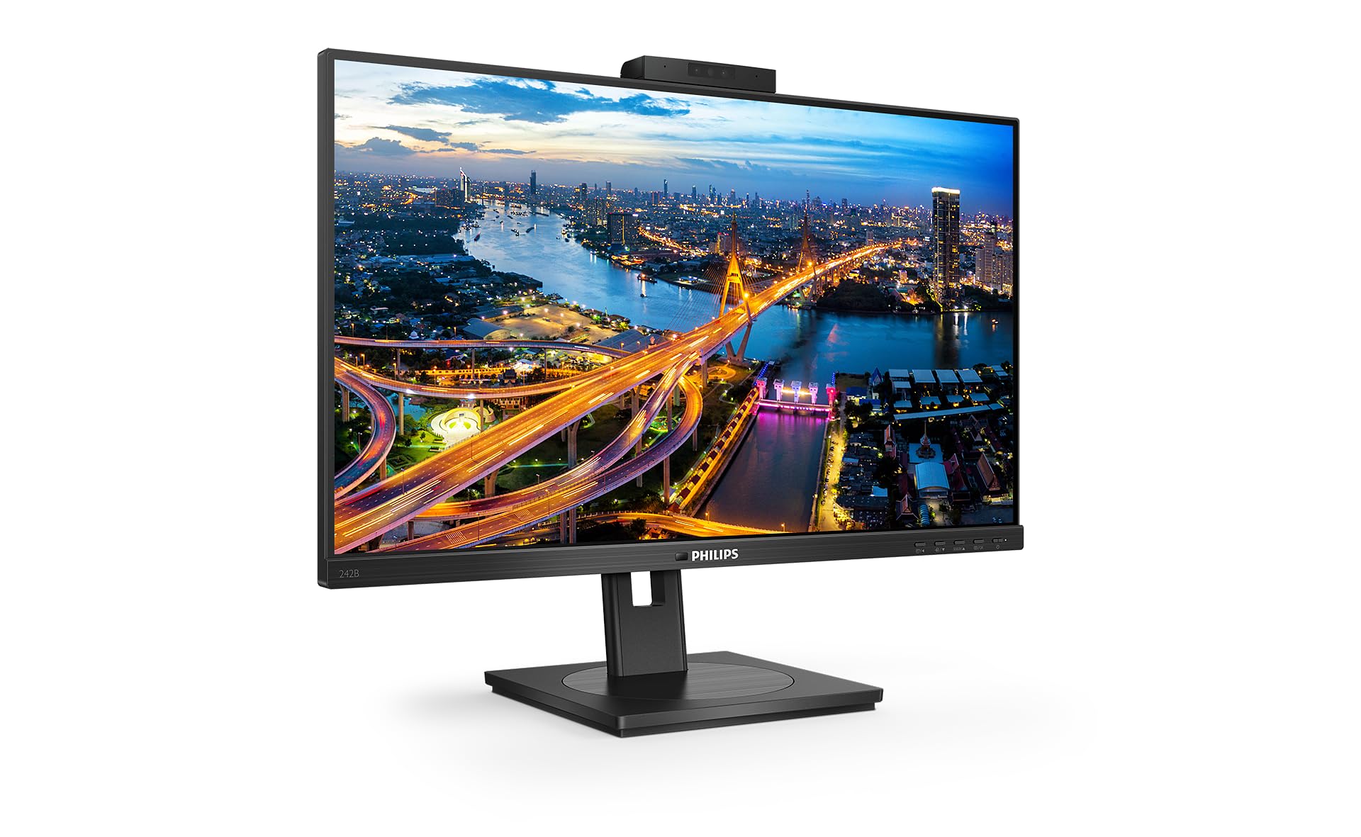 PHILIPS 242B1H/00 23.8p 1920x1080 IPS Flat H/A 150 MM Pivot 3 SIDE FRAMELESS TUV Eye certifierad USB HUB SPEAKERS