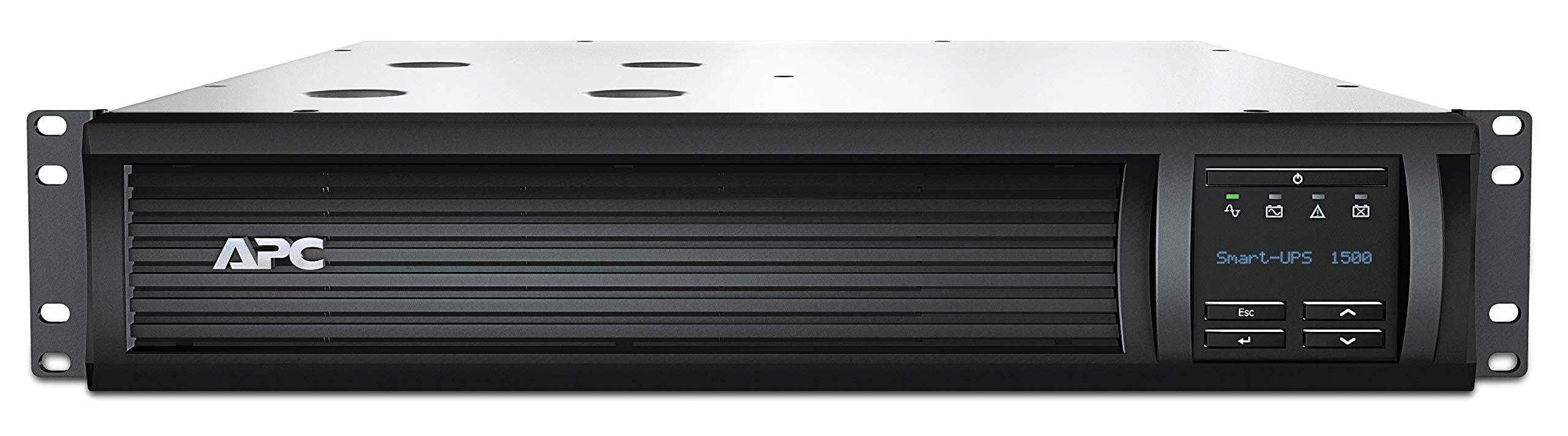 APC Smart-UPS 1500VA LCD RM UPS Rack AC 230V 1000Watt 1500VA Ethernet RS-232 USB oc 4 2U BK with APC UPS Network Management Card
