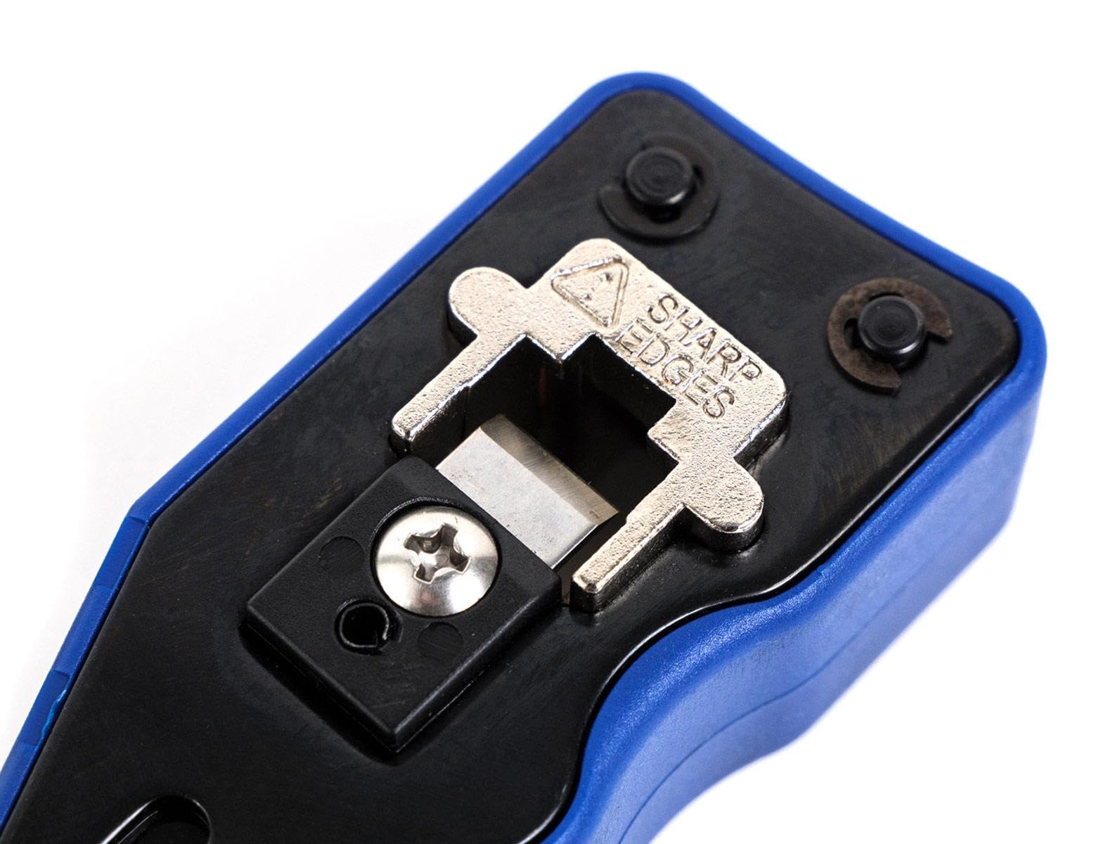 Digitus X-ML-EZ-TOOL Pince a sertir Noir, Bleu