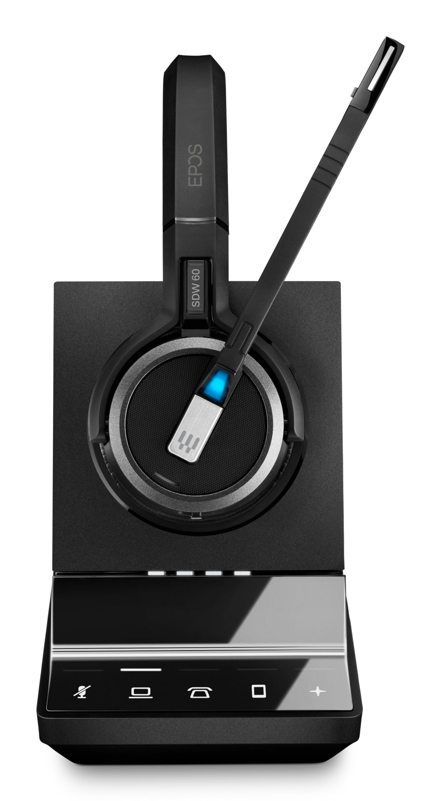 EPOS IMPACT SDW 5066 EU/UK/AUS Wireless DECT Headset UC ready with base station for phone mobile and PC incl BTD 800 dongle