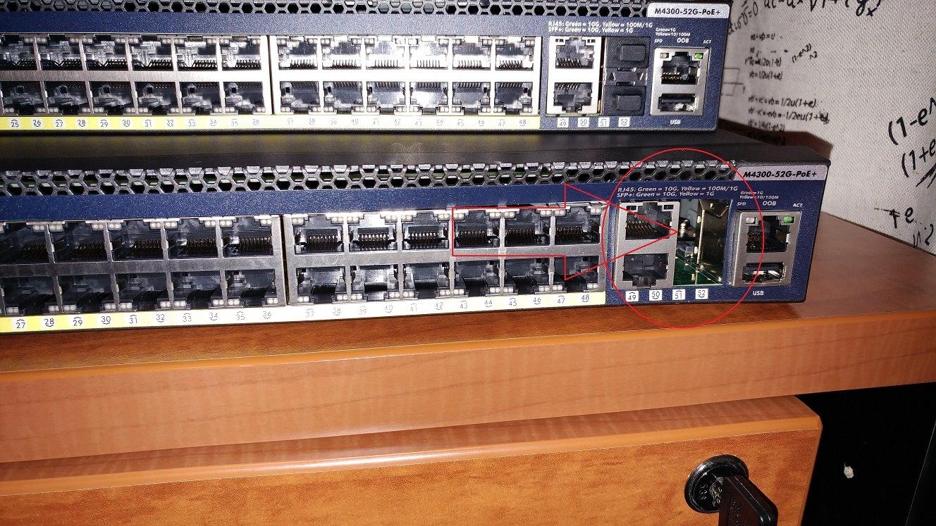 M4300-52G-PoE+1000W PSU stackl.mgd.Man