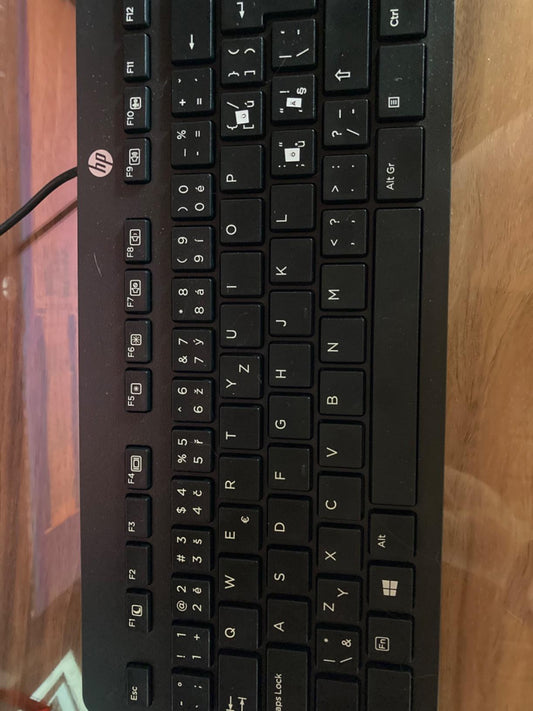 HP Clavier professionnel ultra-plat USB