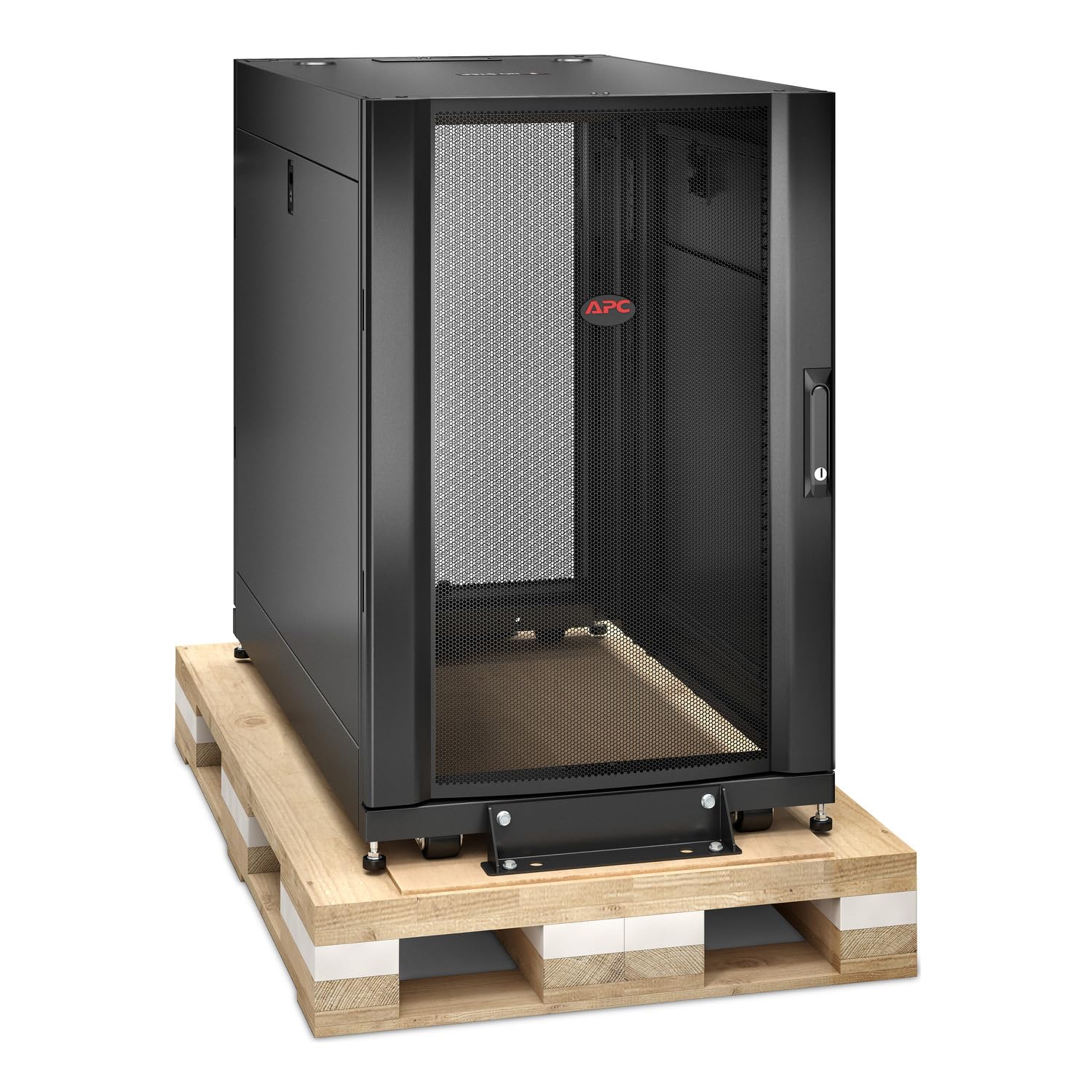 APC NetShelter SX 18U Server Rack Enclosure 600mm x 1070mm w/ Sides Black Shock Packaging