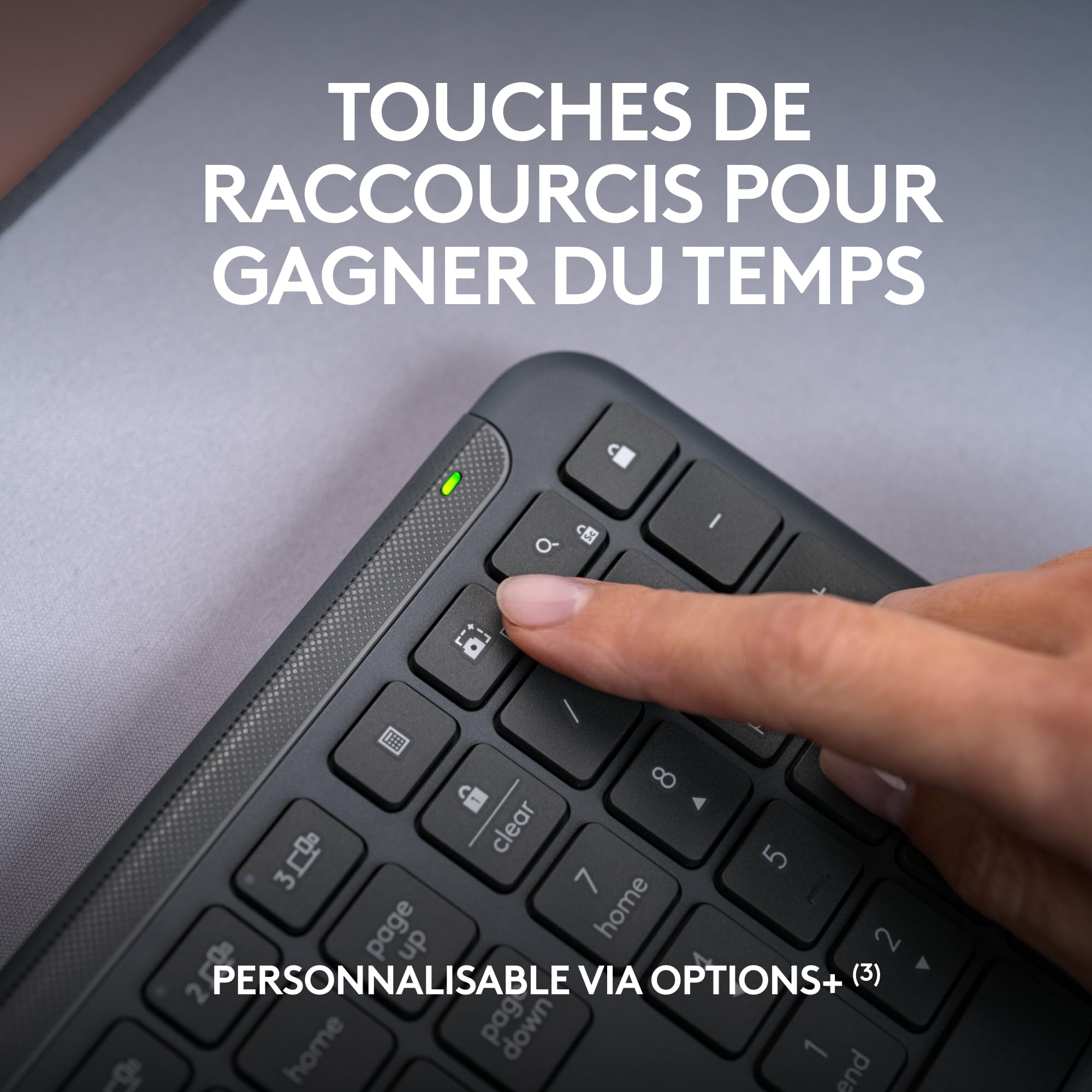 LOGITECH Signature Slim Combo MK950 for Business - Graphite - CENTRAL-419 (FR)