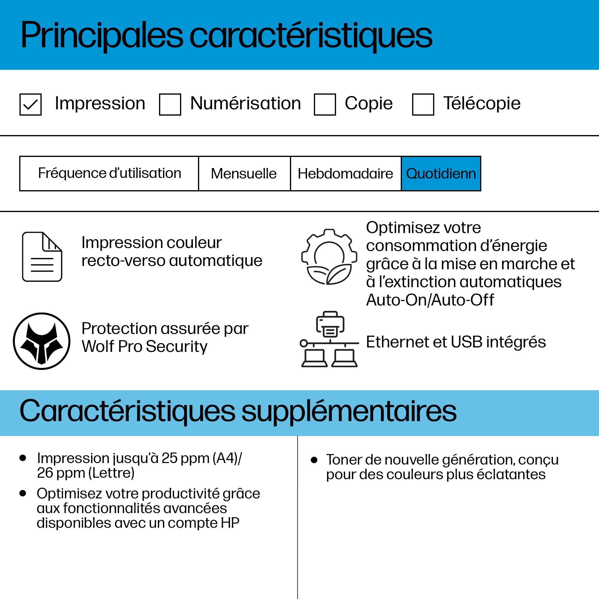 HP Color LaserJet Pro 3202dn Printer colour Duplex laser A4 600x600dpi 25ppm mono 25ppm colour 251sheets LAN USB