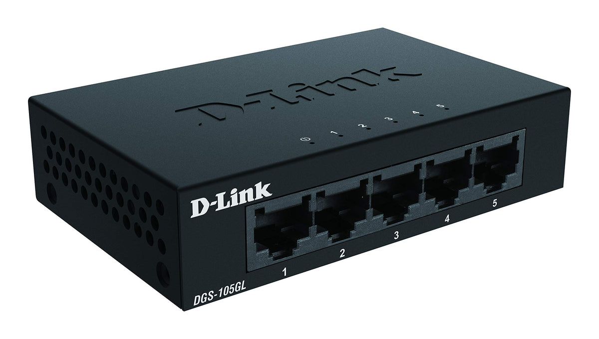 D-LINK 5-Port Layer2 Gigabit Light Switch without IGMP