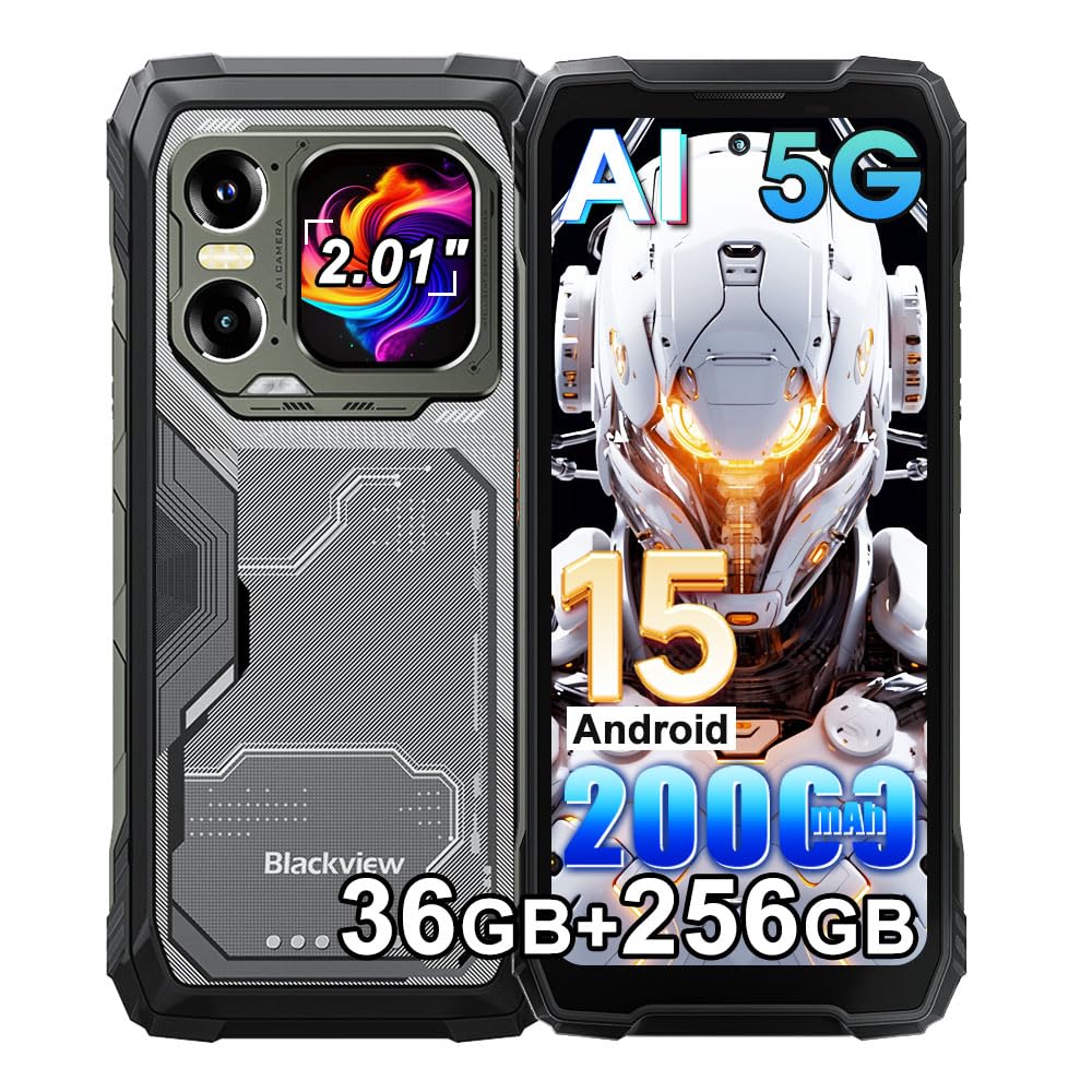 Blackview Xplore 1 (5G - 6.78'' - 256 Go, 12 Go RAM - 20000mAh) Noir