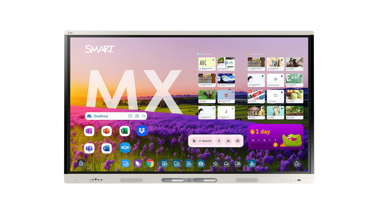 SMART Board MX065-V5 65p 4K Interactive Display with iQ