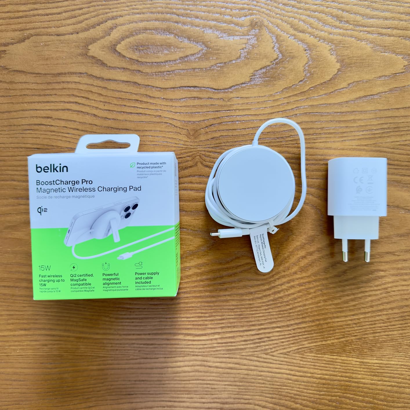 BELKIN BOOST CHARGE Qi2 15w Magnetic Pad Black