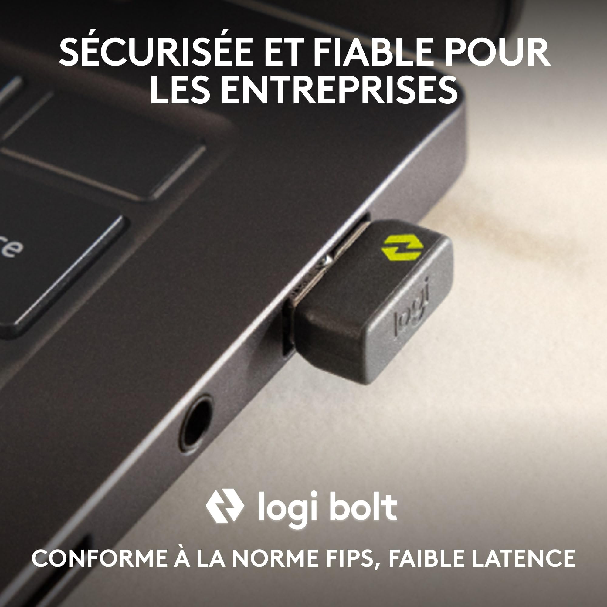 LOGITECH M240 for Business Mouse right and left-handed optical 3 buttons wireless Bluetooth Bolt USB receiver graphite