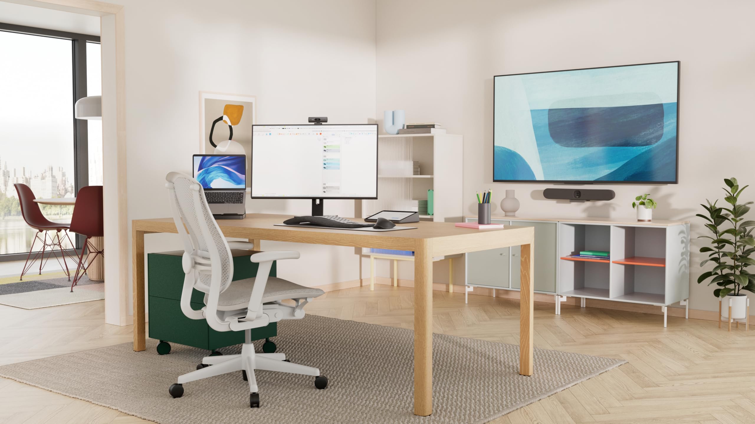 LOGITECH Tap IP Appliance Room Solutions Huddle + Small Rooms Video conferencing kit Tap IP Rally Bar Huddle