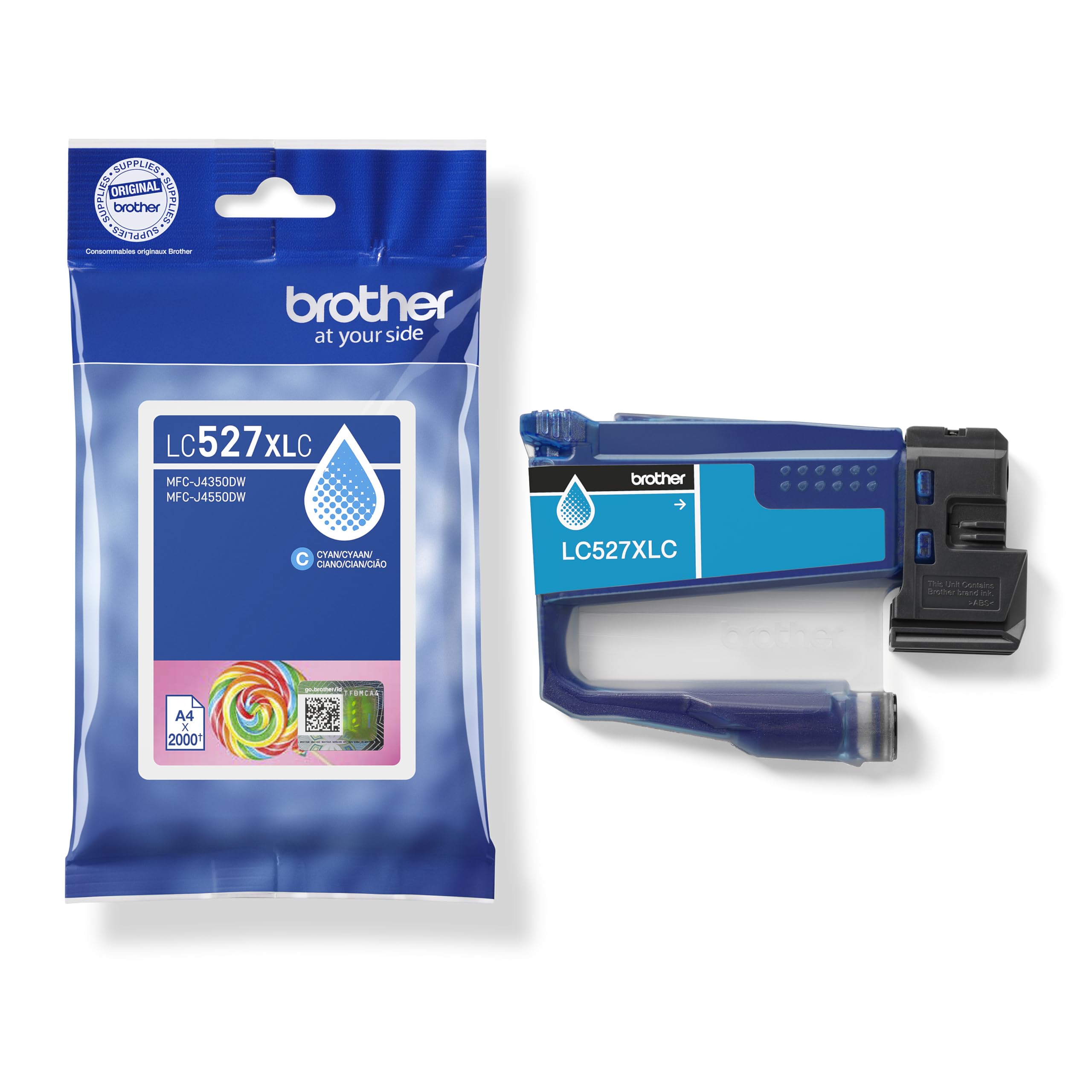 BROTHER Cyan high yield ink cartridge yield up to 2.000 pages
