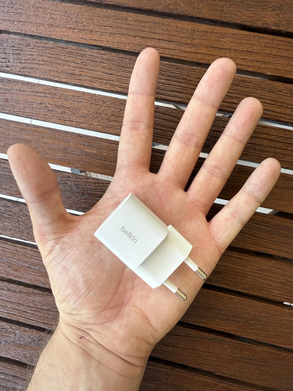 BELKIN 25W USBC PD WALL CHARGER WITH PPS WHITE