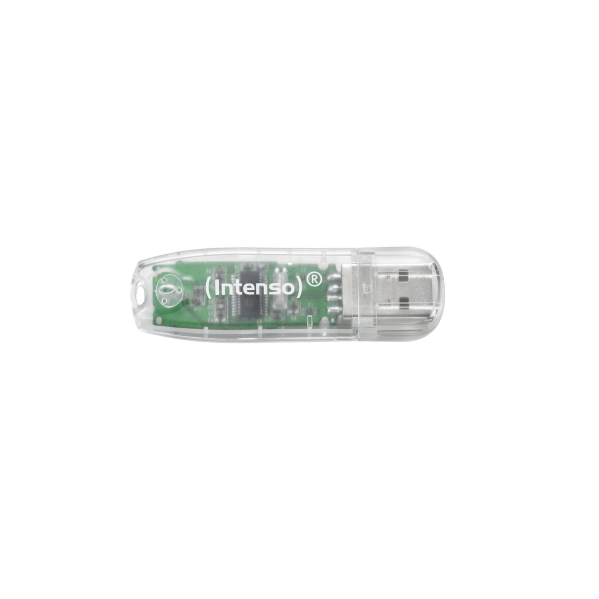 INTENSO Clé USB 2.0 Rainbow Line - 32 Go Transparent
