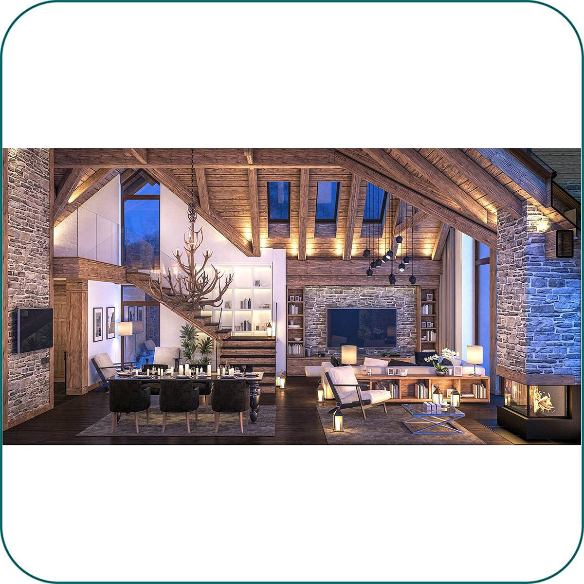 AAVARA Support mural EE5040 inclinable pour écrans 26-52"