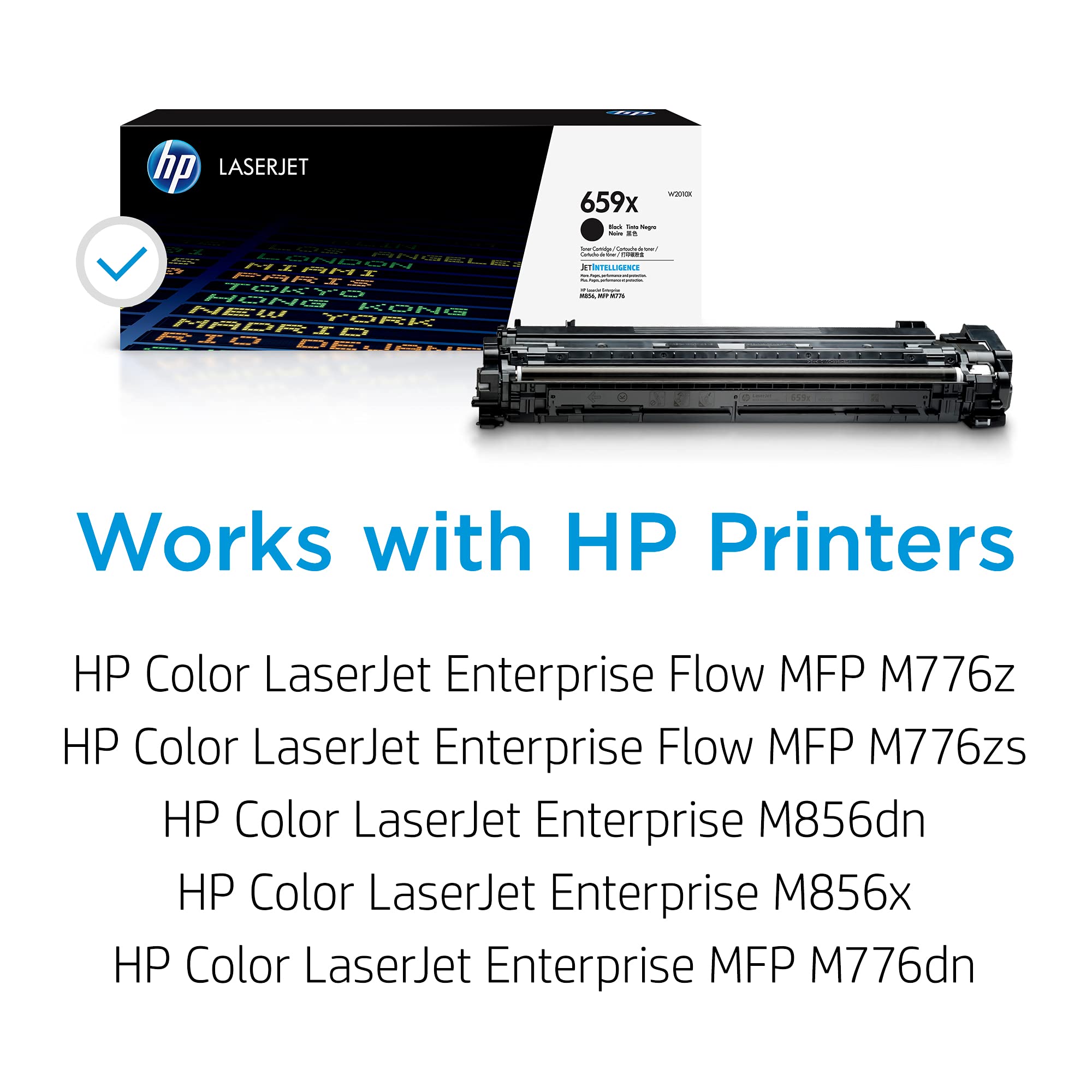 HP 659X High Yield Black Original LaserJet Toner Cartridge