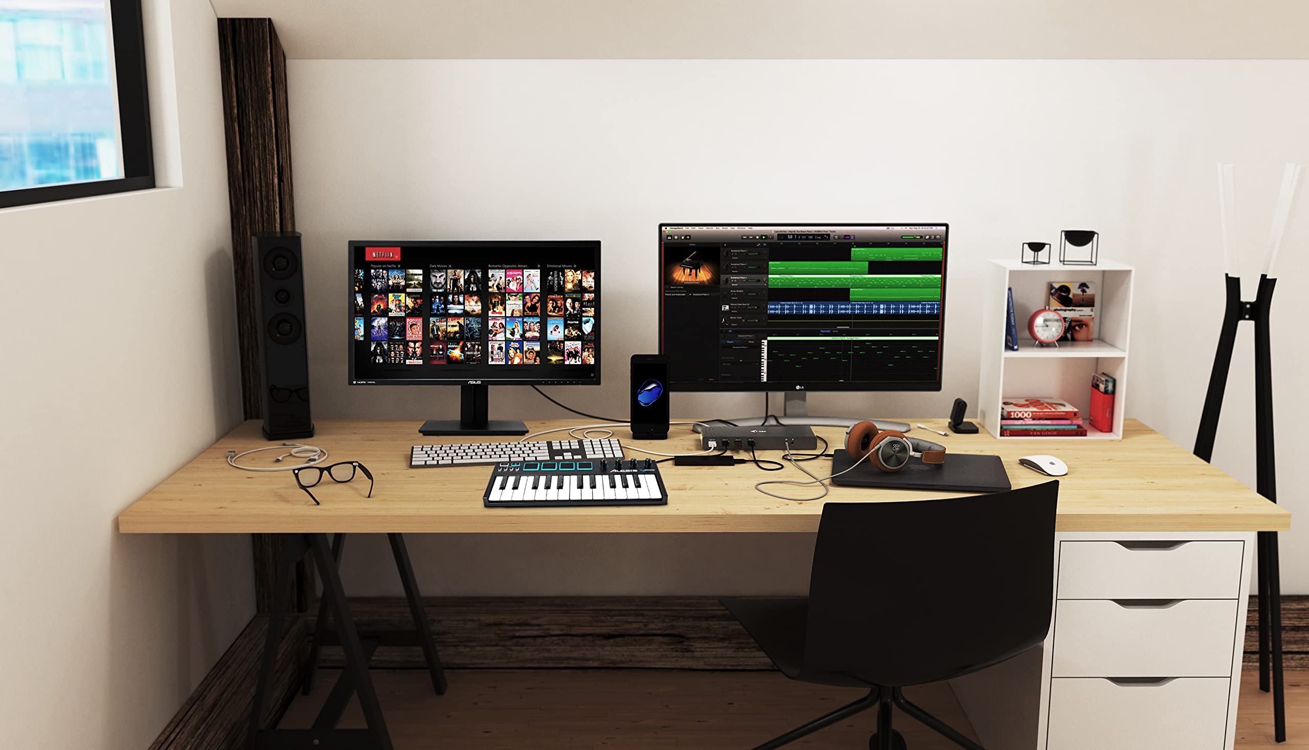I-TEC USB 3.0/USB-C Dualdock 1x5K 2x4K 60Hz 2xHDMI 2xDP 1xGLAN 6xUSB 3.0 1xAudio/Mic Jack Kensington compatible with TB 3