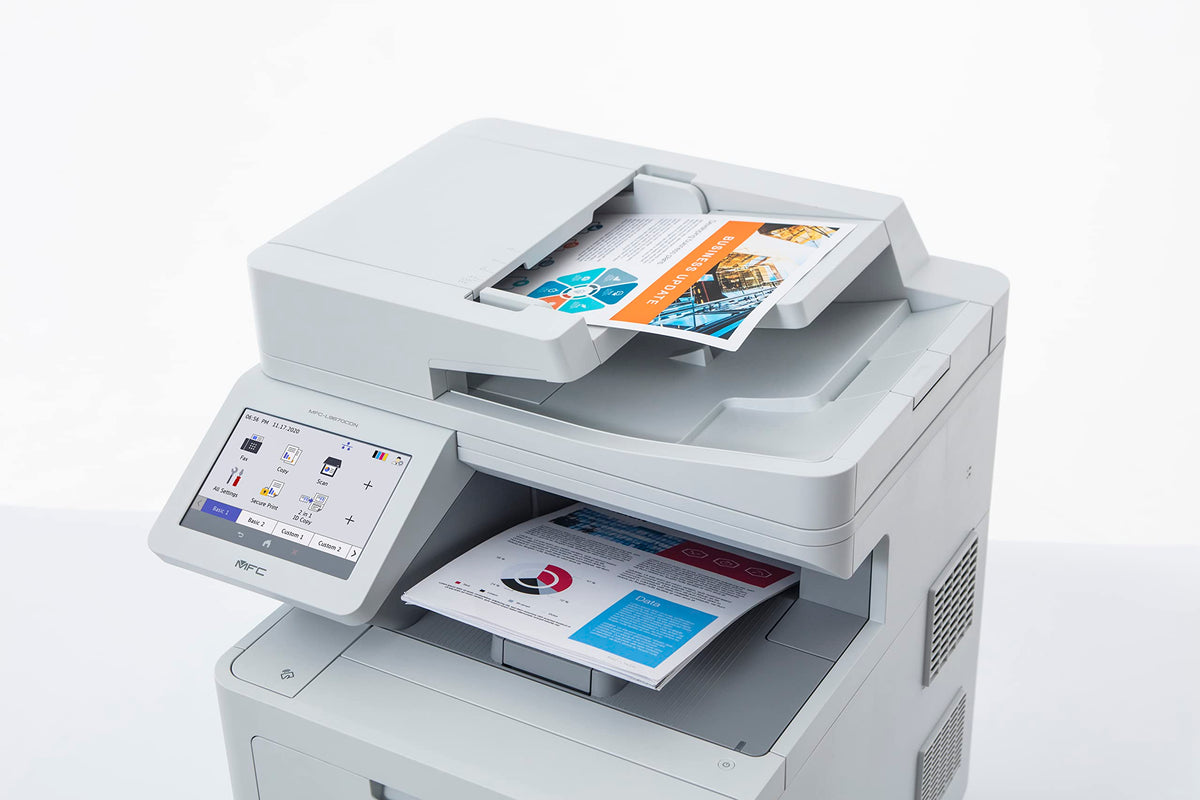 BROTHER MFC-L9670CDN MFP colour laser A4 40ppm copy 40ppm print 620 sheets USB 2.0 Gigabit LAN NFC USB 2.0 host