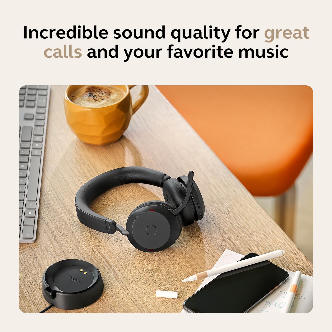 Jabra Evolve2 75 Link380a UC Stereo Blk