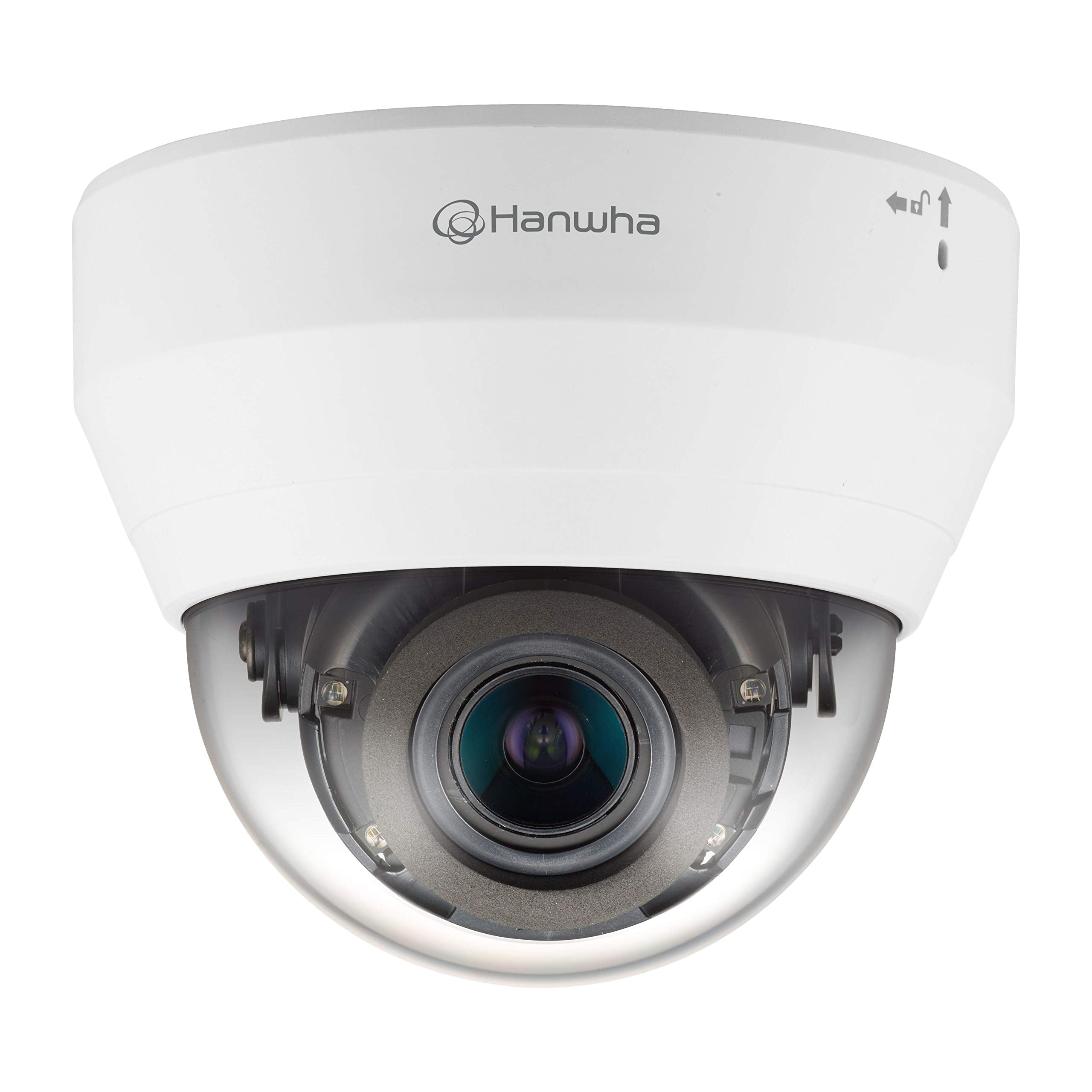 HANWHA caméra dome IP QND-6082R 2MP IR FHD intérieur