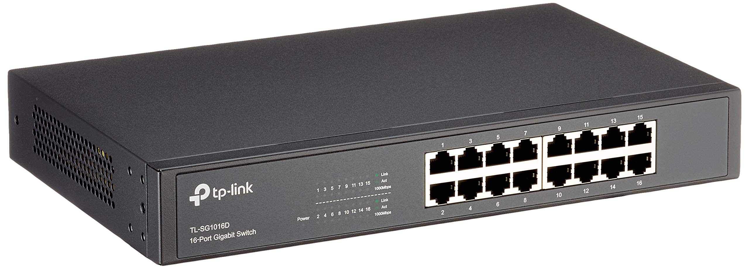 16 port Desktop/Rackmount Gigabit Switch