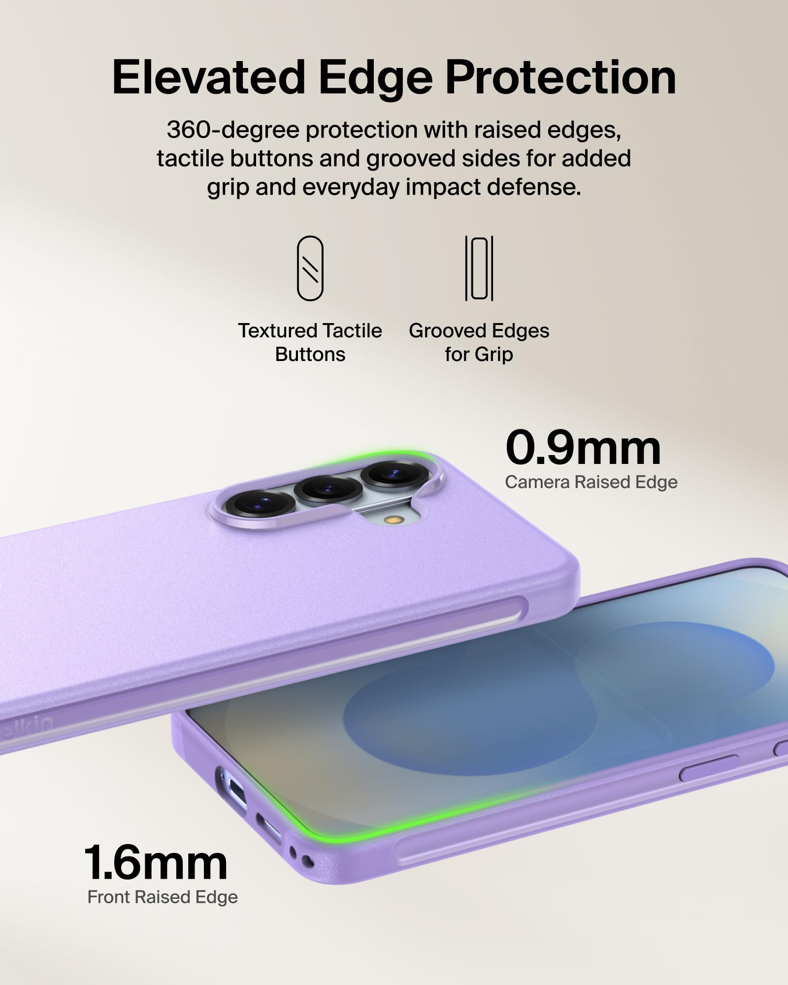 Belkin COVER/GRIP TPU/PC S26 DUAL