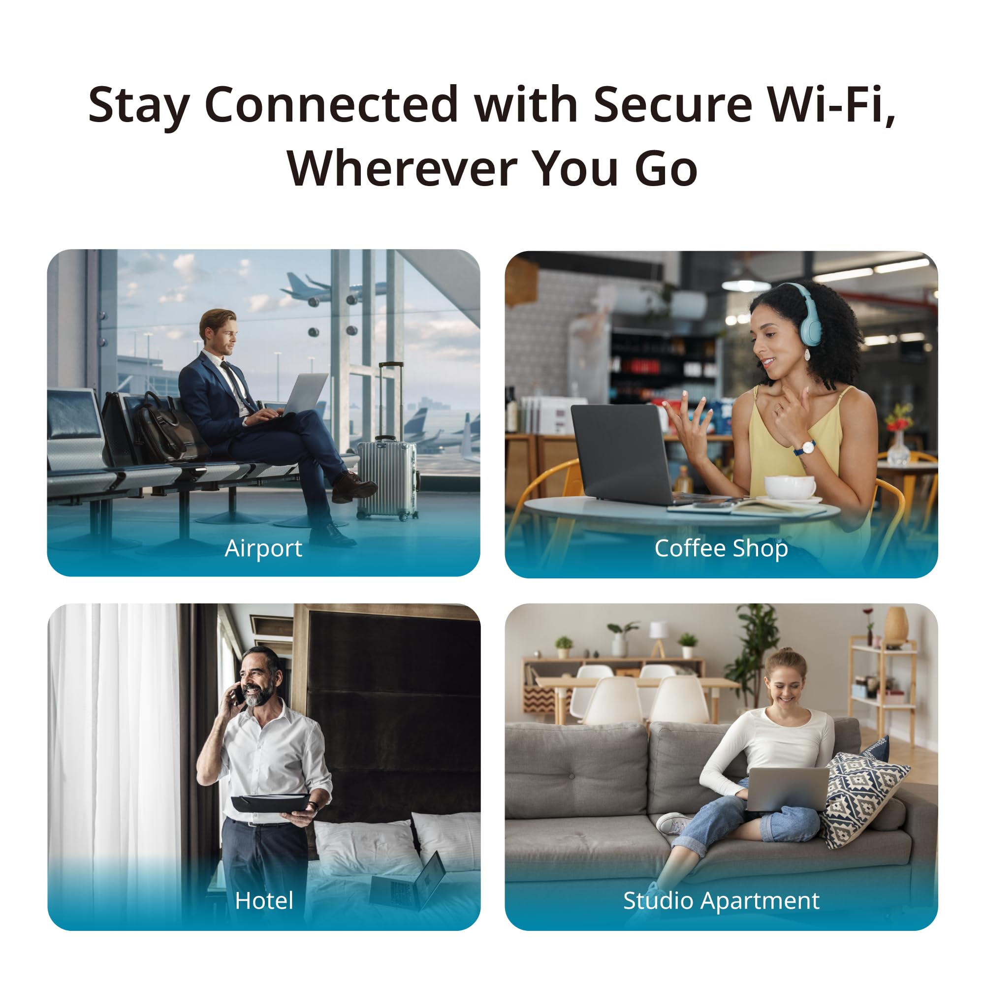 D-LINK Routeur de voyage Wi-Fi 6 AX3000