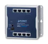 PLANET WGS-810 Switch industriel plat 8 Gigabit -20/+60° avec alim.