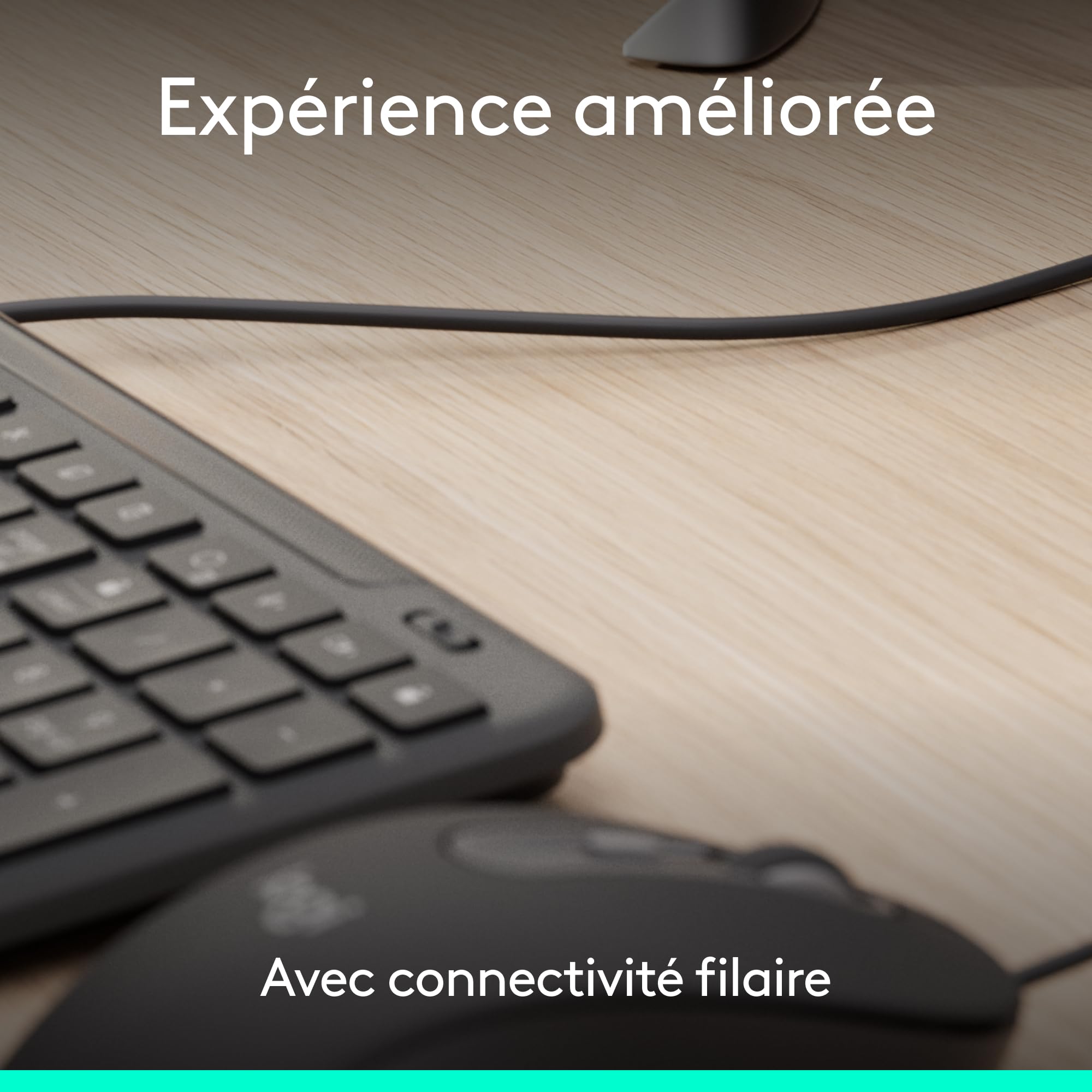 LOGITECH Wired Keyboard K620 for Business Graphite (FR)