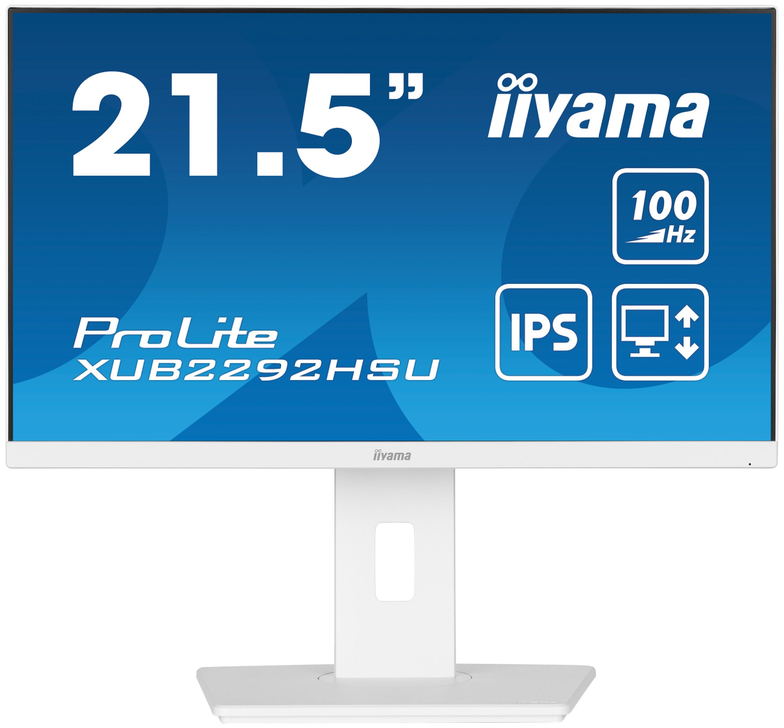 IIYAMA- Ecran bureautique 22    XUB2292HSU-W6 Blanc