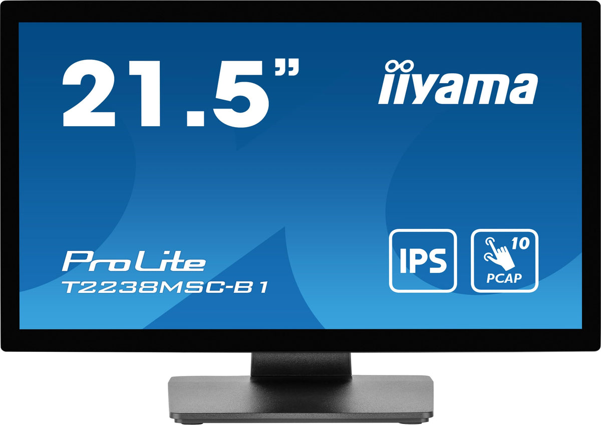21.5" Bonded PCAP Bezel Free 10P Touch w
