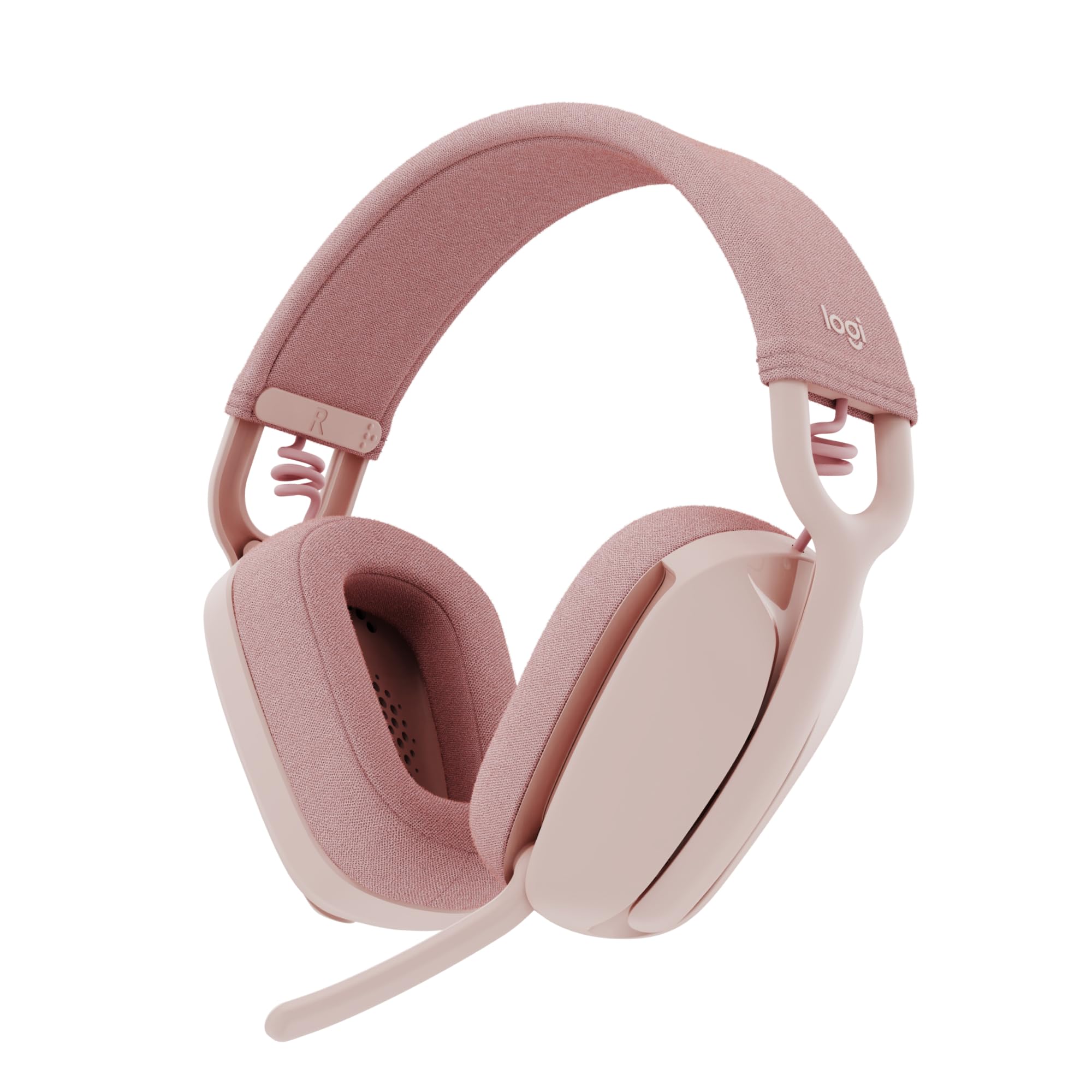 LOGITECH Zone Vibe 100 Headset full size Bluetooth wireless rose