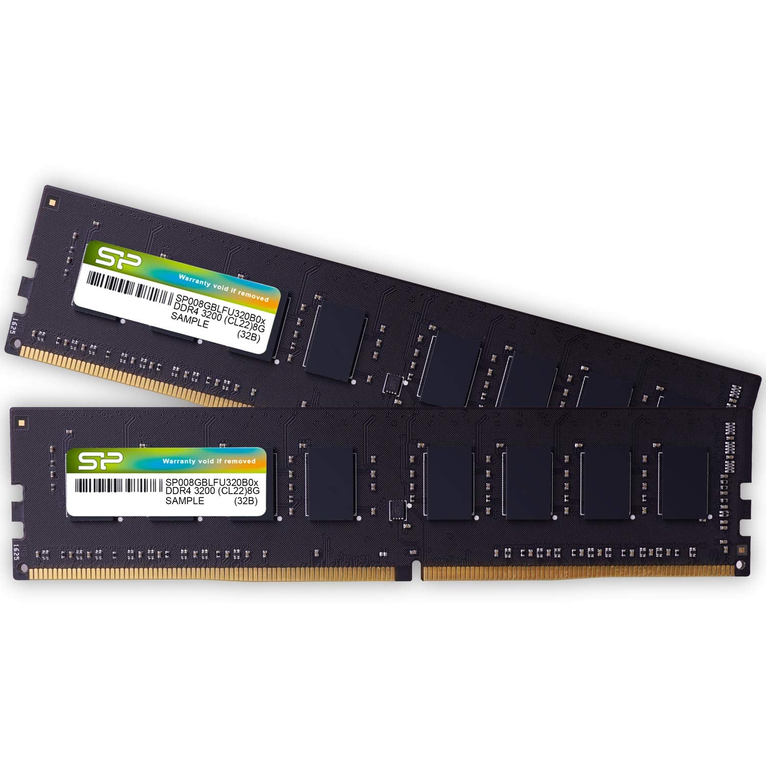 SILICON POWER DDR4 3200 CL22 UDIMM 8Go x2 1Gx8 SR