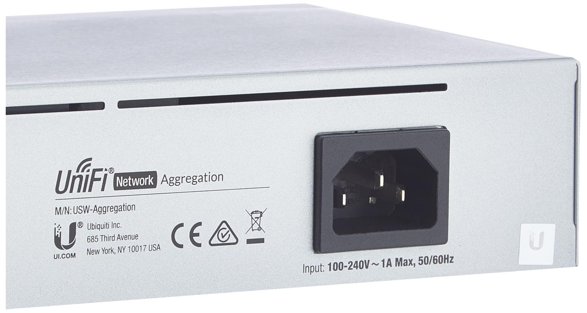 Ubiquiti Networks USW-AGGREGATION commutateur réseau Géré L2 Aucun 1U Argent