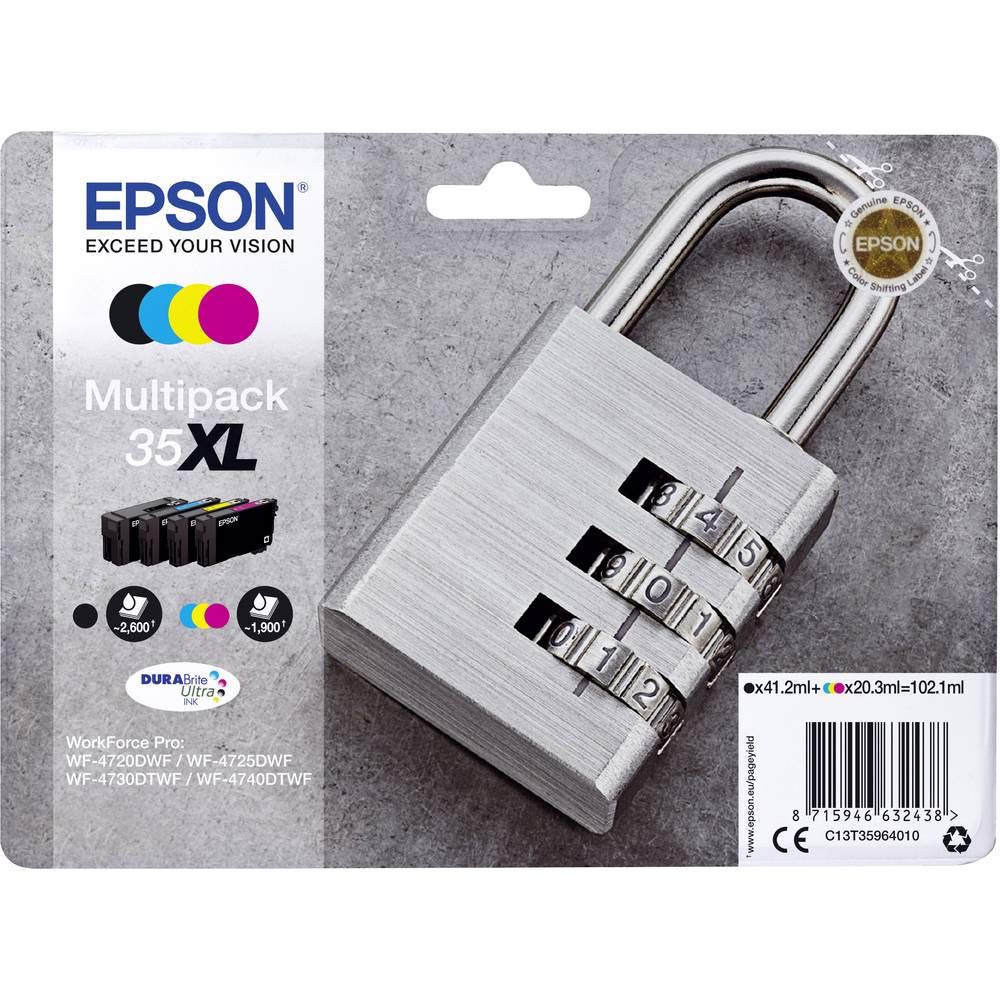 EPSON 2LB 35XL Ink Multipack CMYK