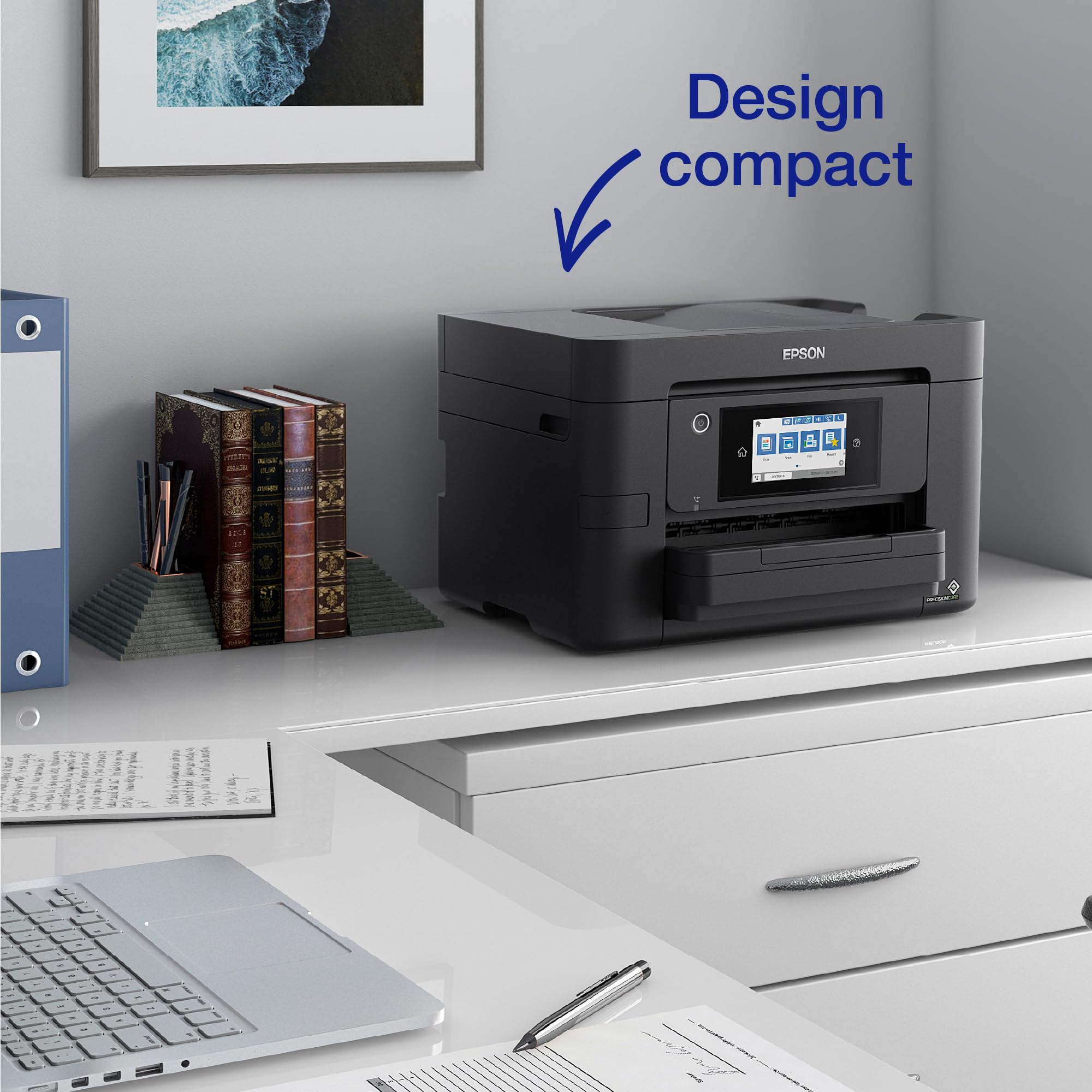 EPSON WorkForce Pro WF-4820DWF MFP colour ink-jet A4 210x297mm A4 25ppm print 250 sheets USB 2.0 LAN Wi-Fi USB host