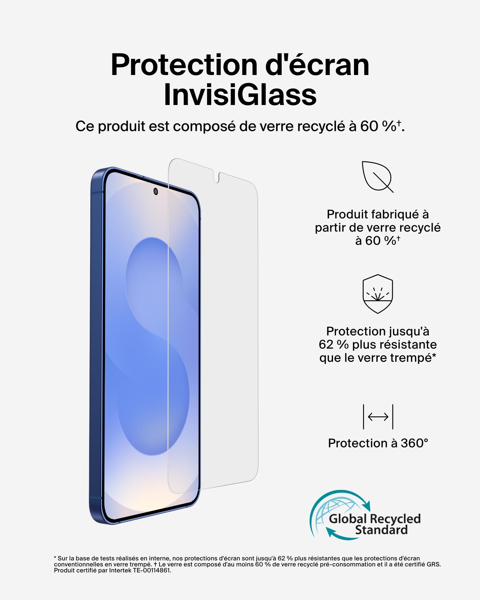 BELKIN Invisiglass AM Screen Protector - Samsung S25+