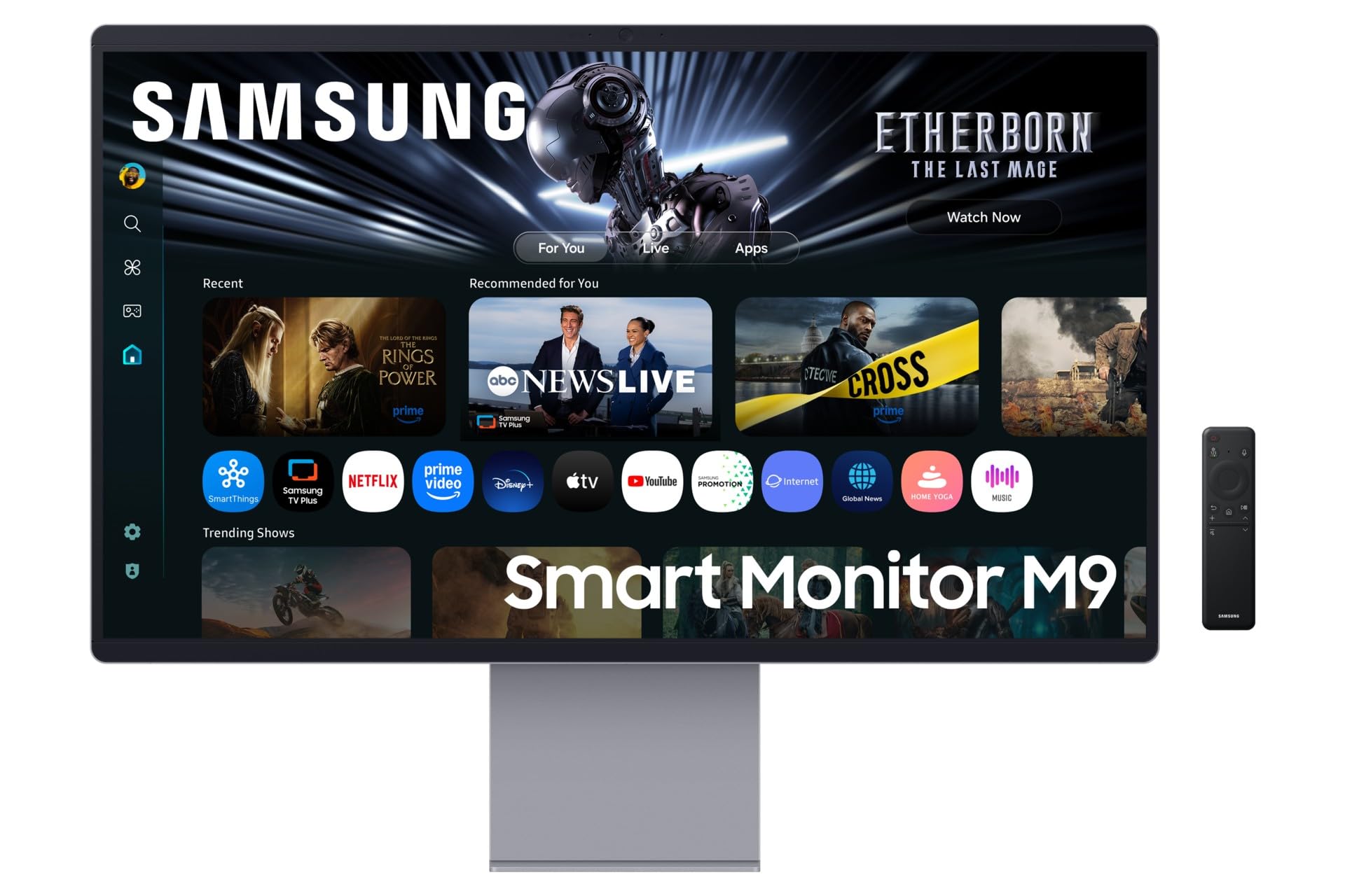 SAMSUNG LS32FM900SUXEN 32p OLED 3840x2160 16:9 HDMI DP USB Silver