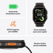 Apple Watch Ultra3 49 Bk Ti Bk Alp S