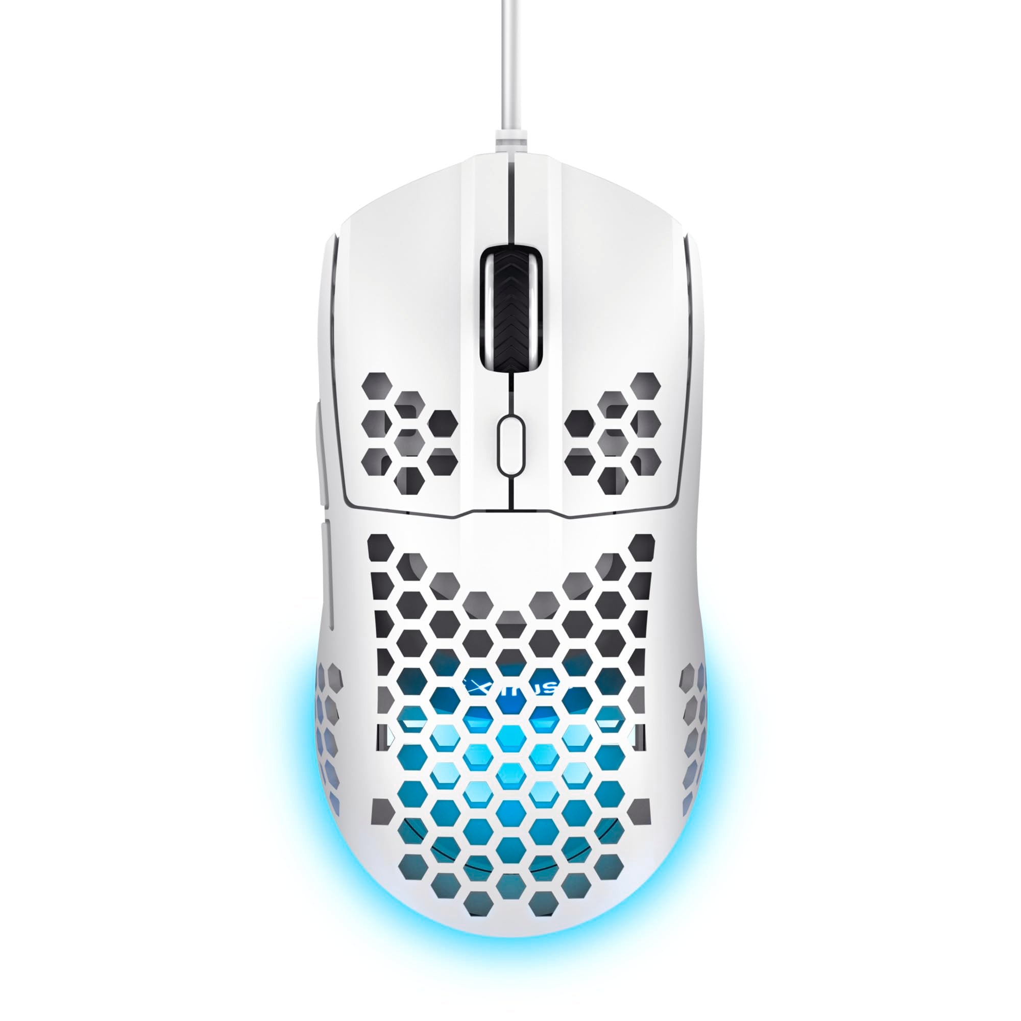 TRUST Souris gaming filaire HELOX ultra légére - Blanche
