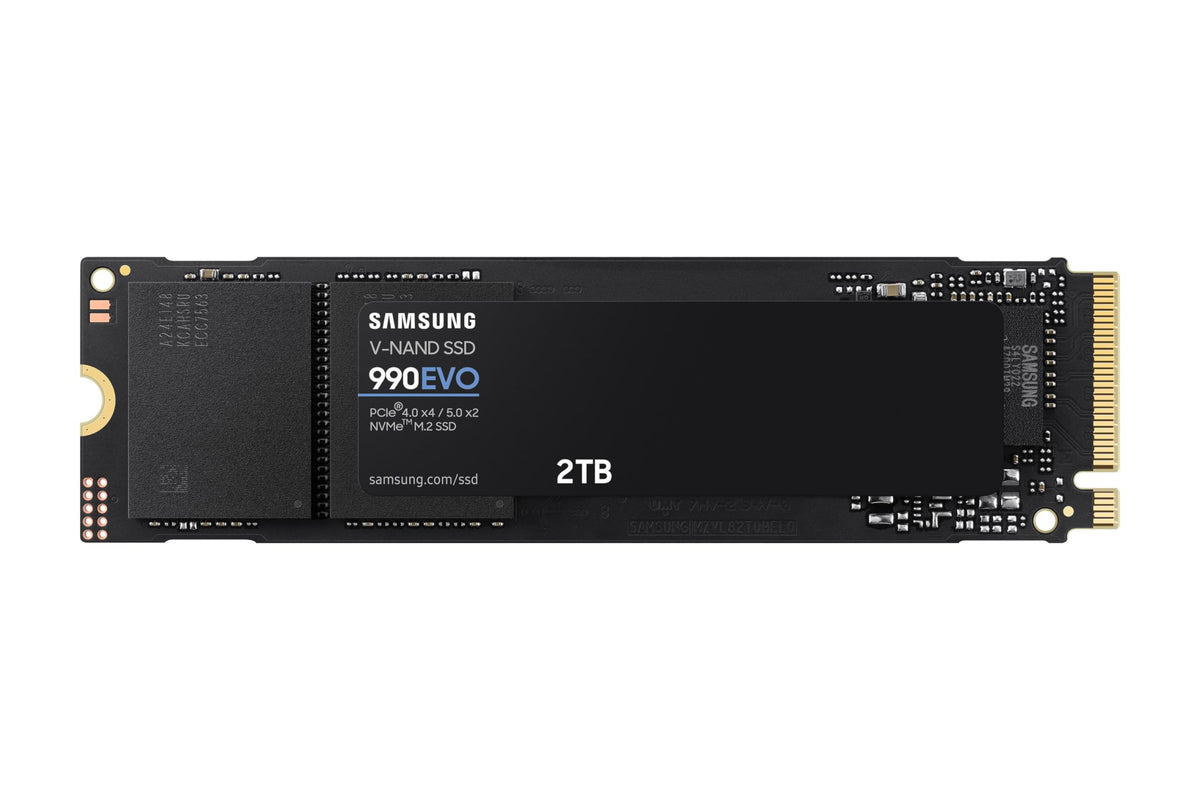 SSD SAMSUNG SERIE 990 EVO M.2 2To 2280 PCIe 4.0 x4 / 5.0 x2 NVMe 2.0 Lecture 500