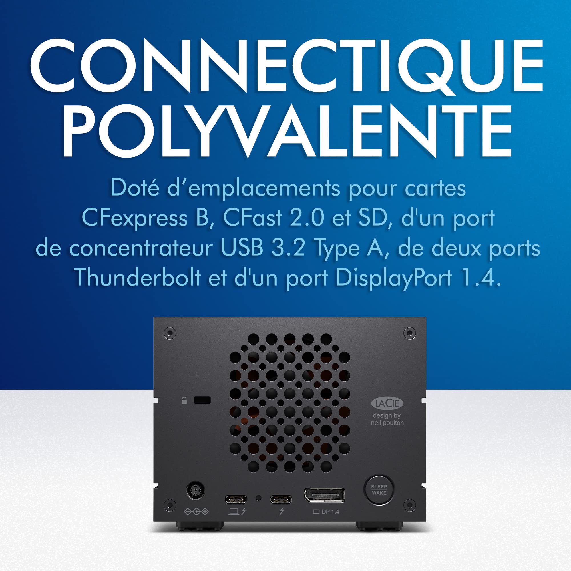 LaCIe 2big Dock-V2 60TB 2xThunderbolt 3