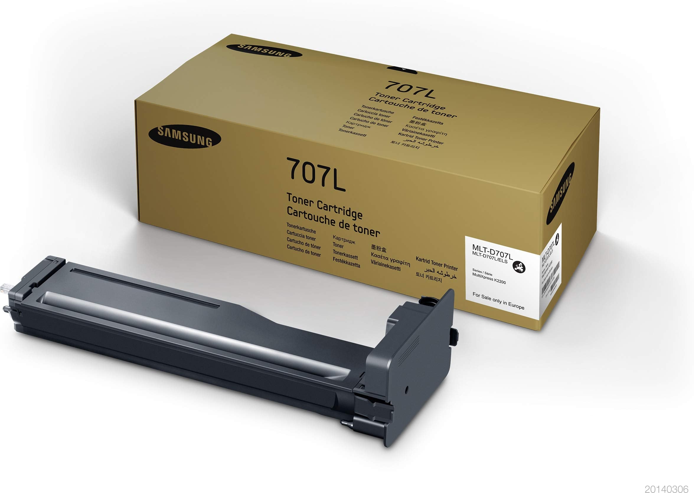 SAMSUNG original Toner cartridge MLT-D707L/ELS High Yield Black Cartridge Toner cartridge SS775A