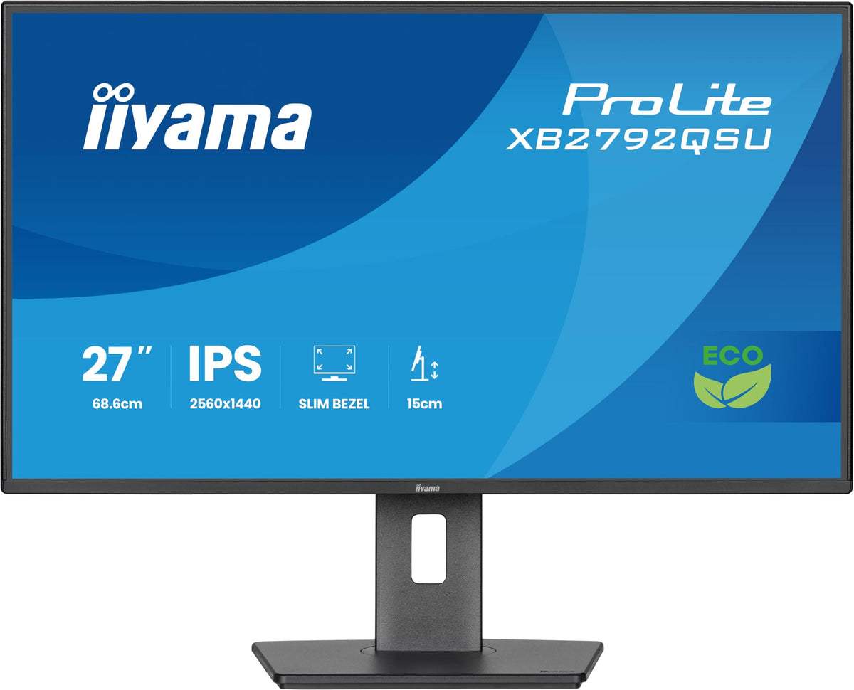 iiyama XB2792QSU-B1 27" Business QHD IPS