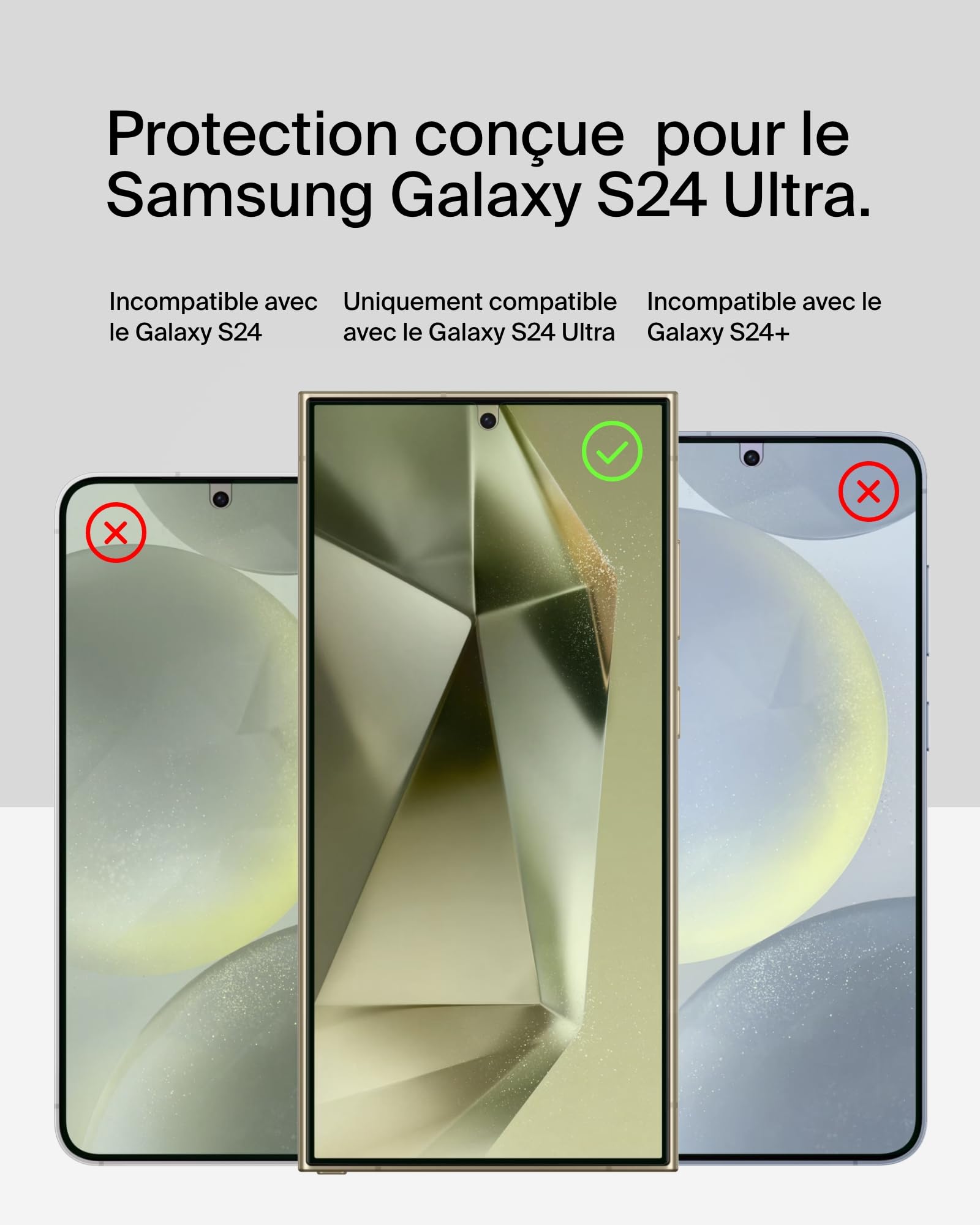 BELKIN TrueClear Curve Screen Protector - Samsung S24 Ultra