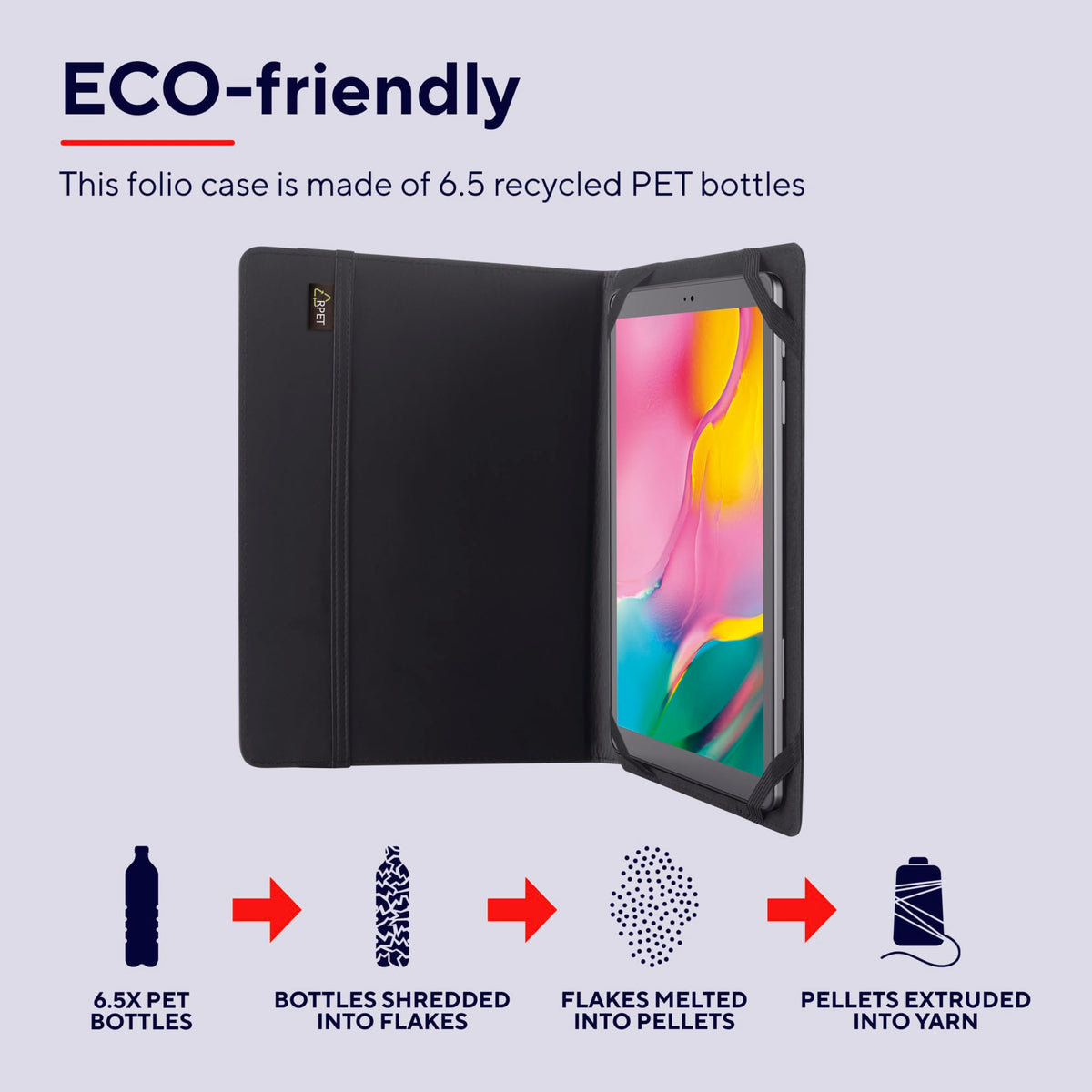 TRUST Housse universelle PRIMO pour tablette 10p ECO - Black
