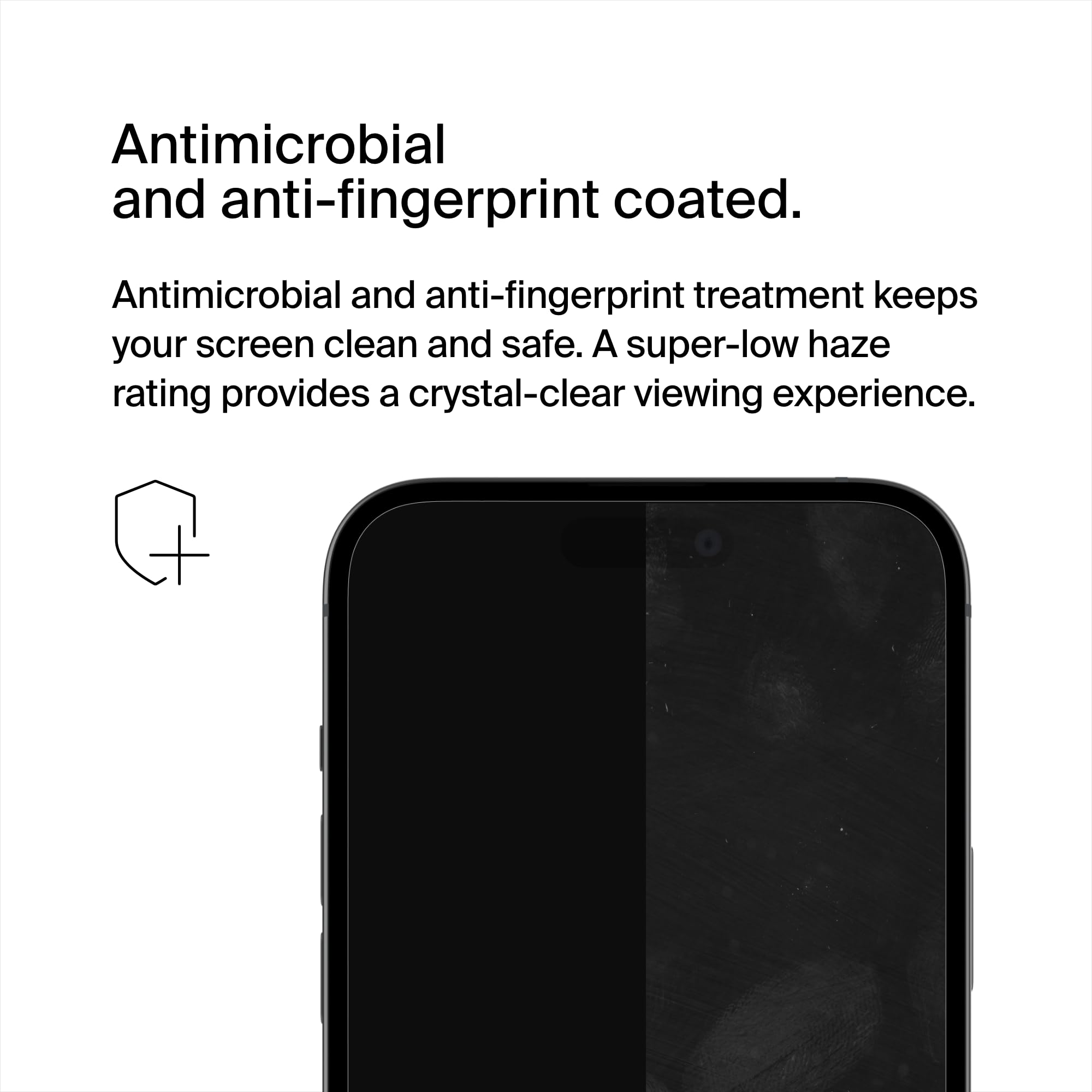 BELKIN ScreenForce Pro UltraGlass2 AM Screen Protection for iPhone 15 Pro
