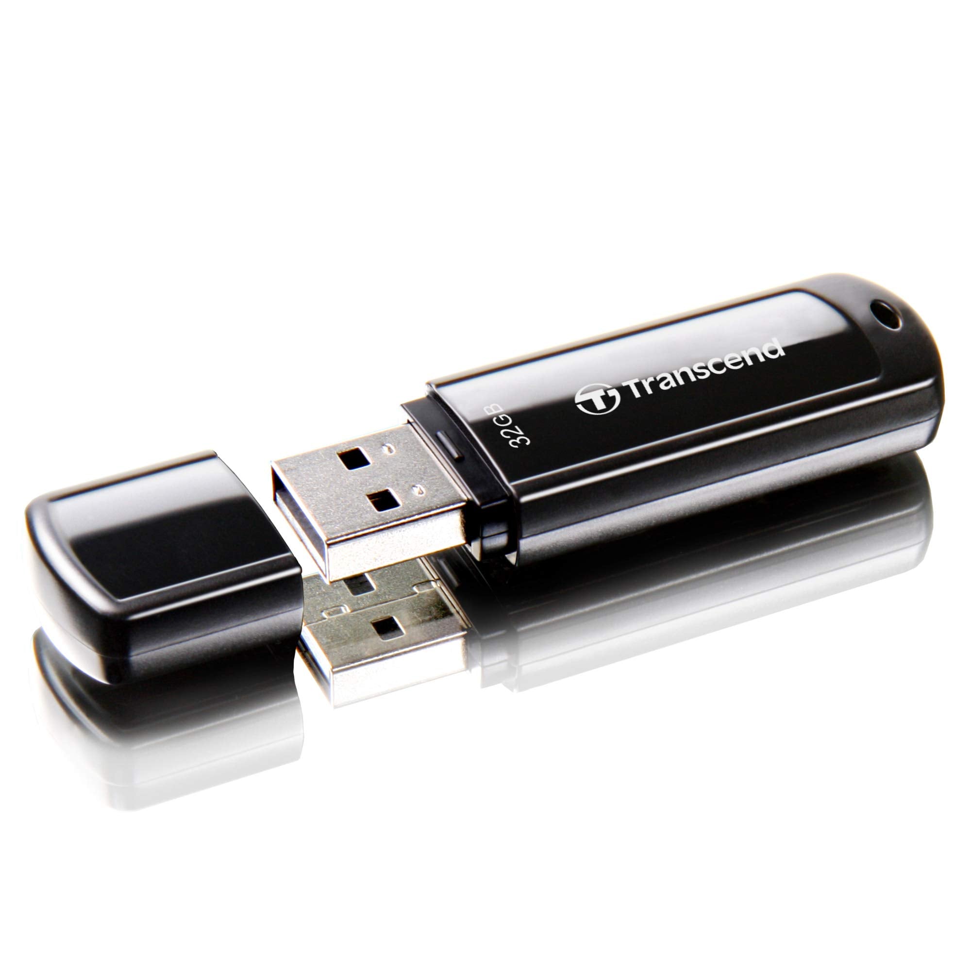 TRANSCEND 32Go Clé USB USB3.1 Gen1 - Classique - Noir