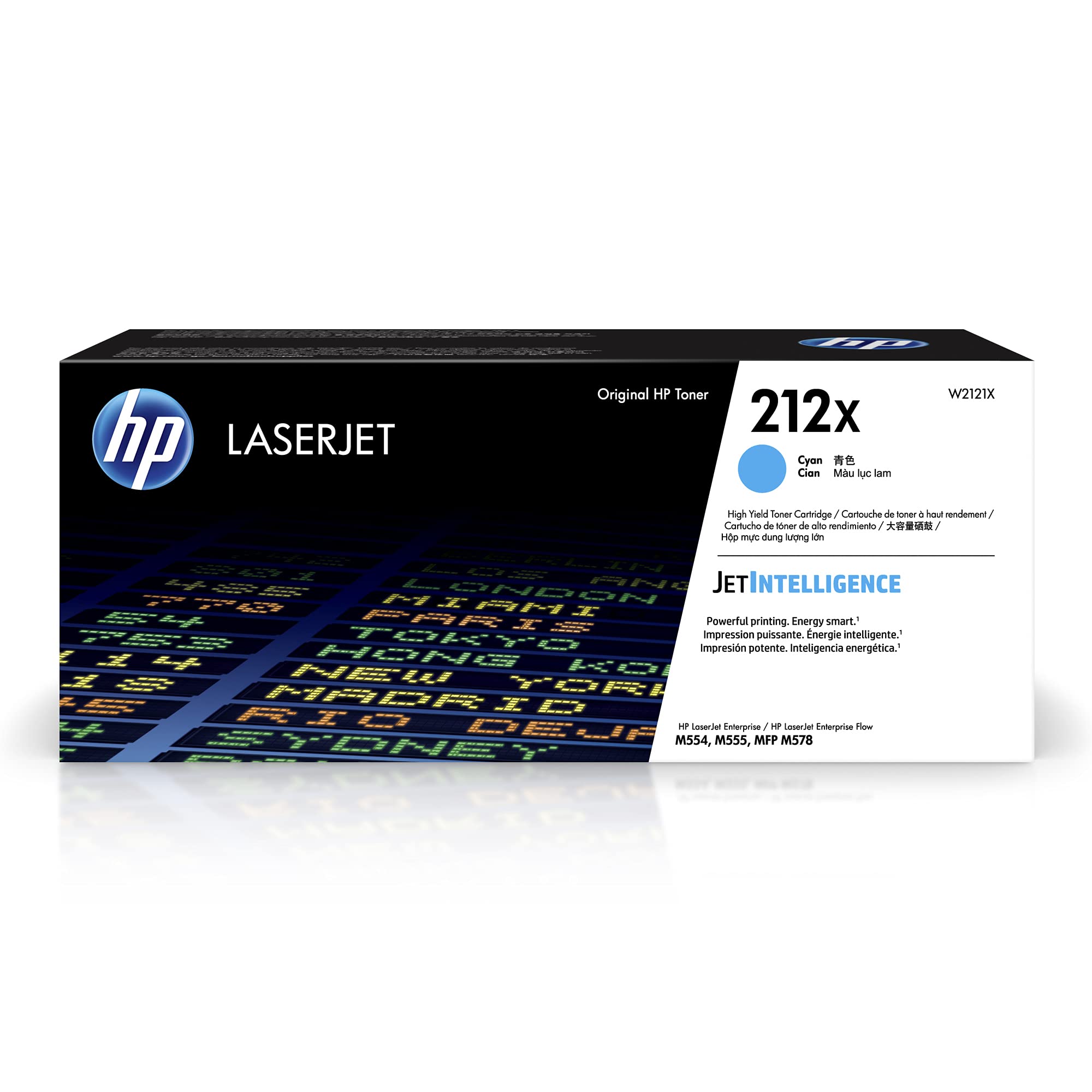 HP 212X High Yield Cyan Original LaserJet Toner Cartridge