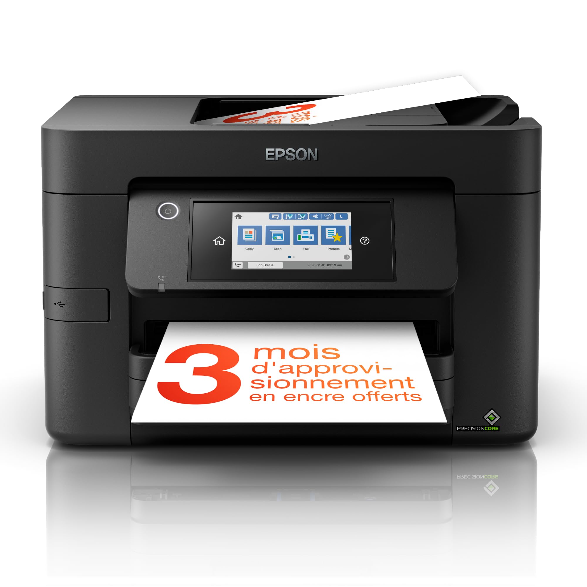 EPSON WorkForce Pro WF-4820DWF MFP colour ink-jet A4 210x297mm A4 25ppm print 250 sheets USB 2.0 LAN Wi-Fi USB host